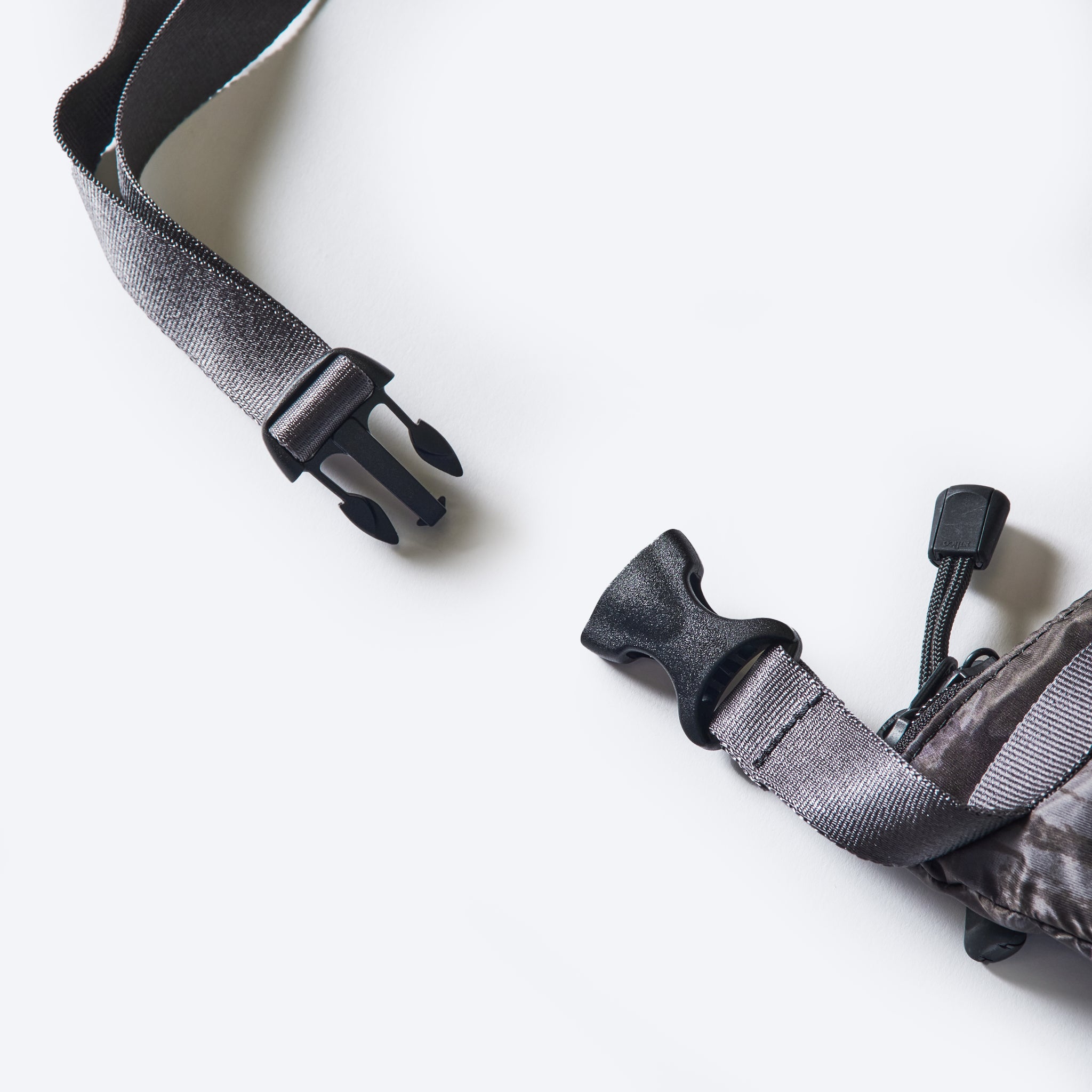 JP510-NC3 BAGSINPROGRESS x Post O'Alls FANNYPACK CROSSBODY : nylon forest camo grey jungle