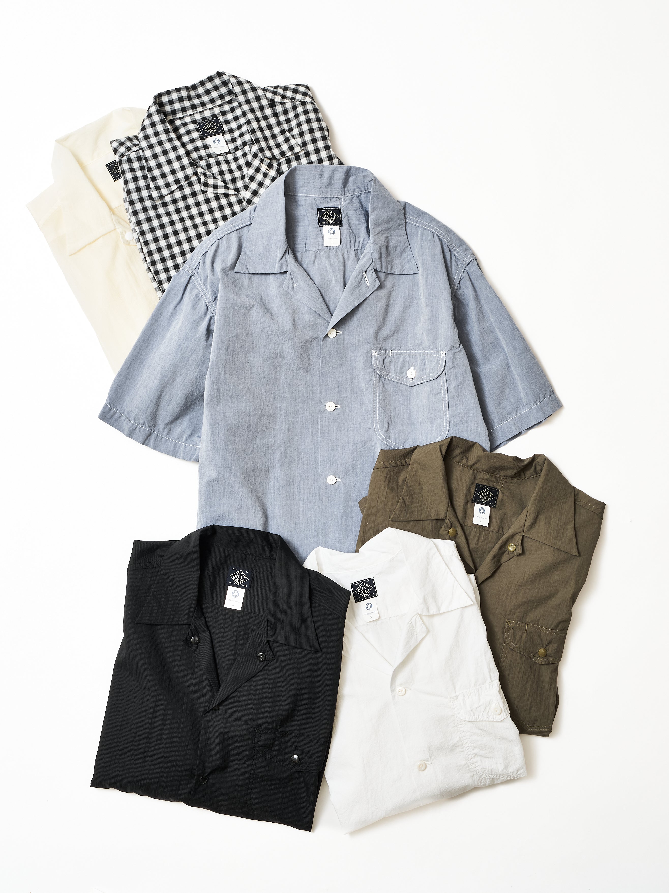 #1207BS-PMO New Basic Shirt S/S : poly mesh olive_5