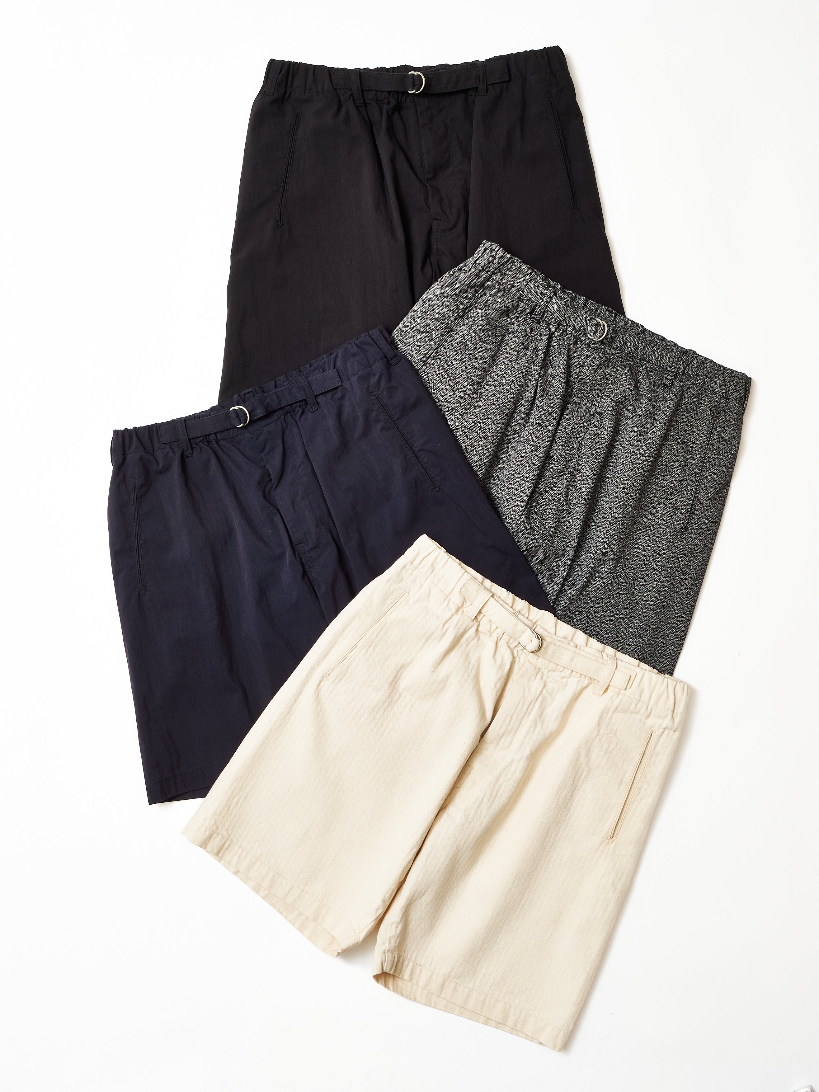 #3307CPS-ETN POST Coach Shorts : 60/40 twill navy_5