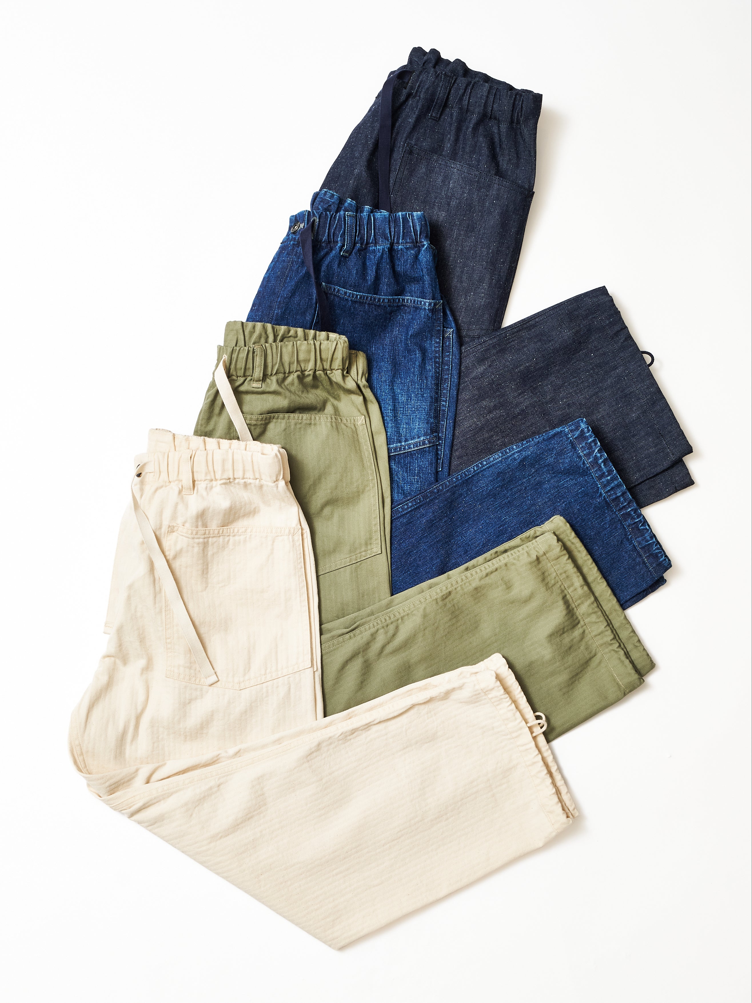 #3313-HS E-Z ARMY-NAVY Pants 2 : cotton HBT sage_9
