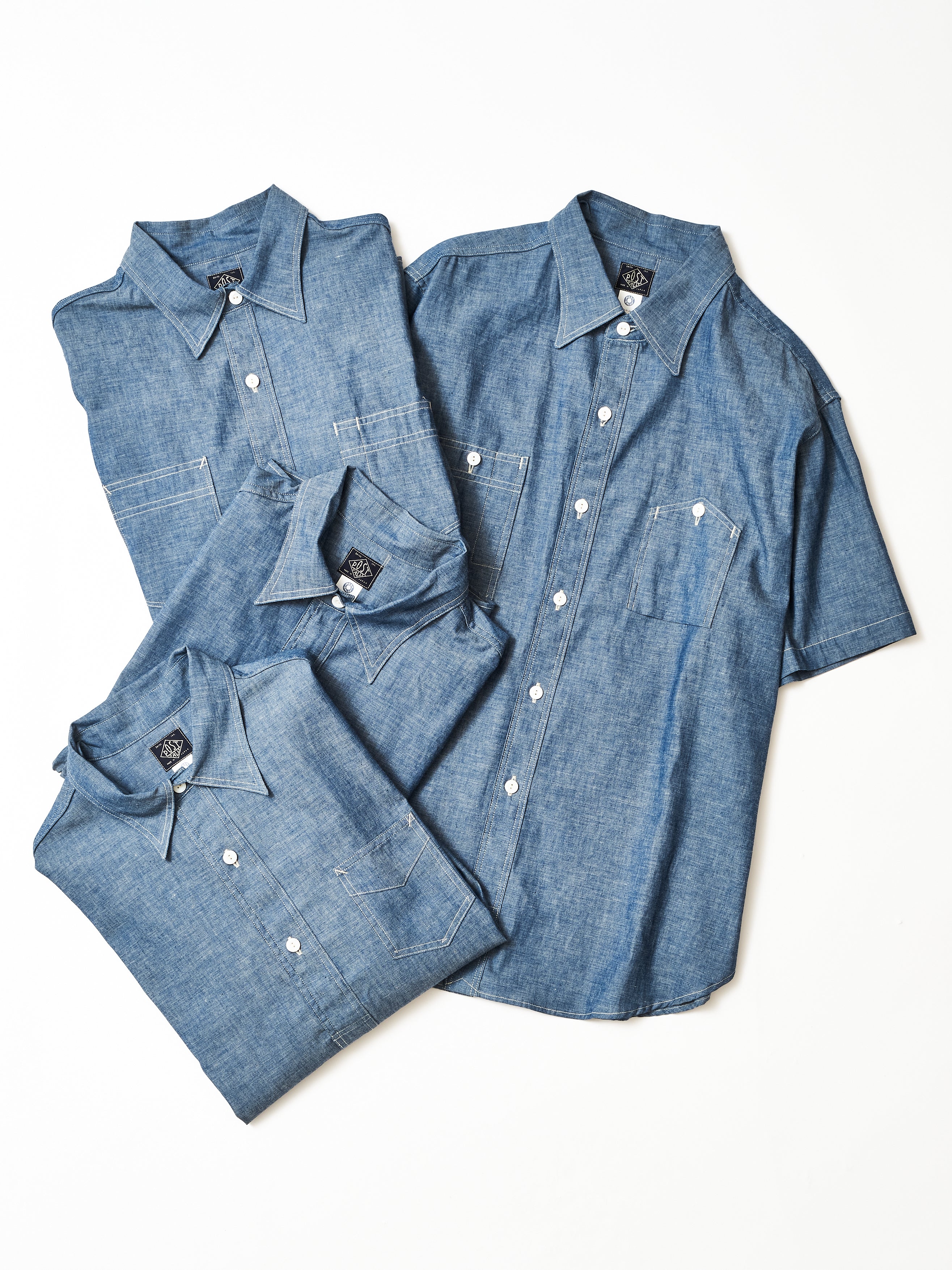 #3235-11 Frontier : chambray indigo rigid_8