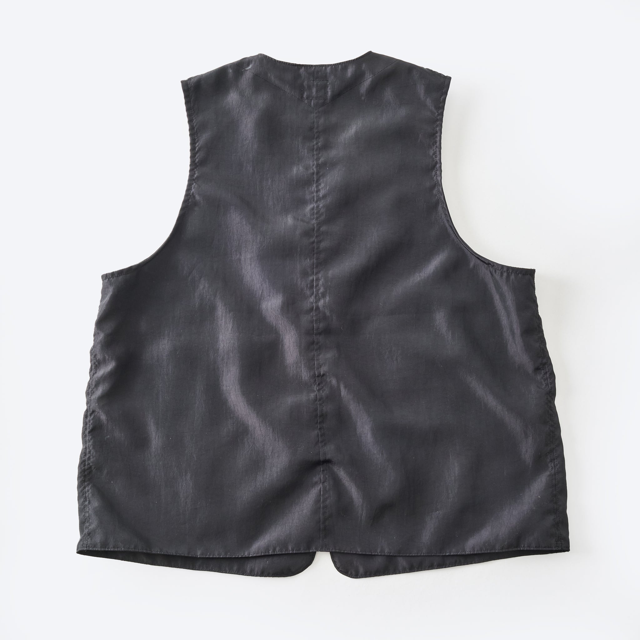 #3503-MTB DEE Vest 2 : metallic taffeta black