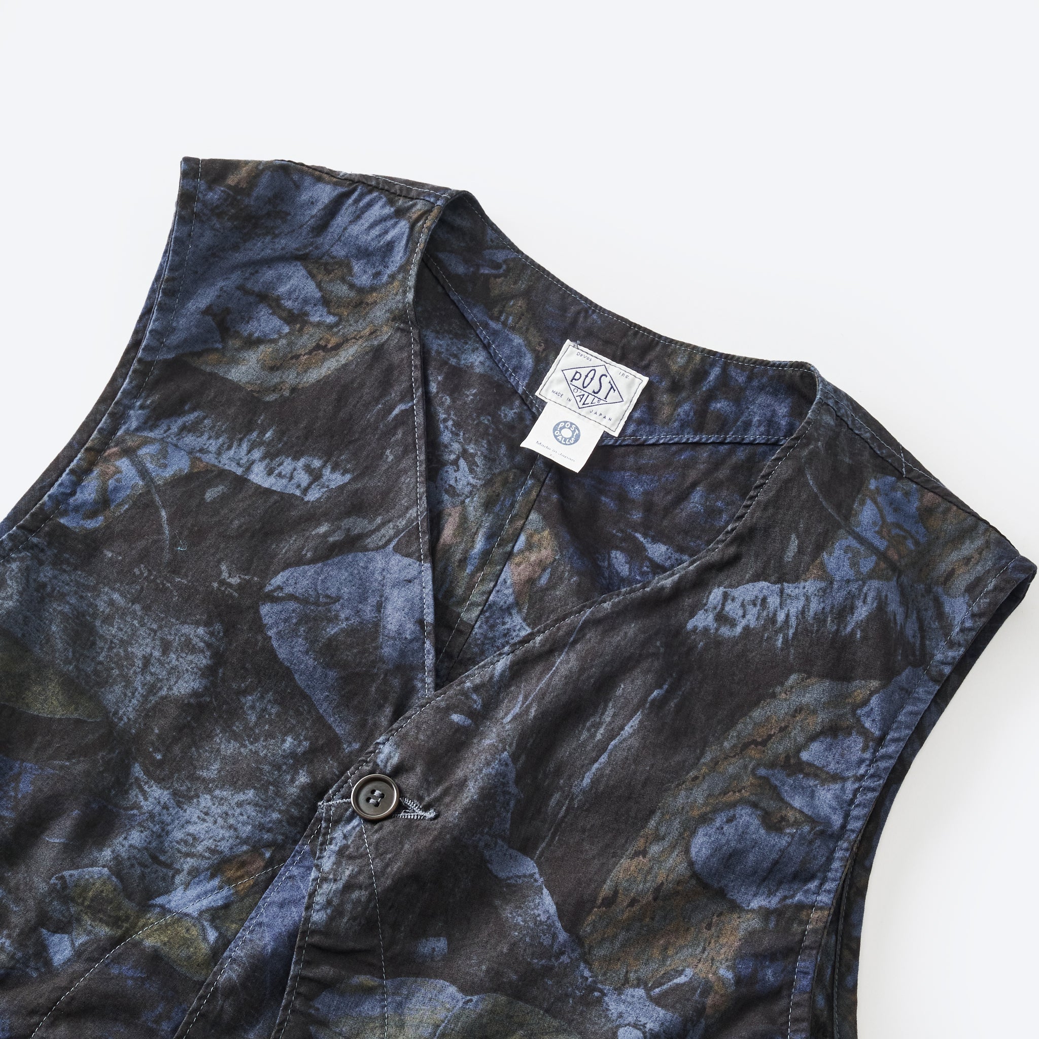 #3503-FC2 DEE Vest 2 : forest camo blue jungle