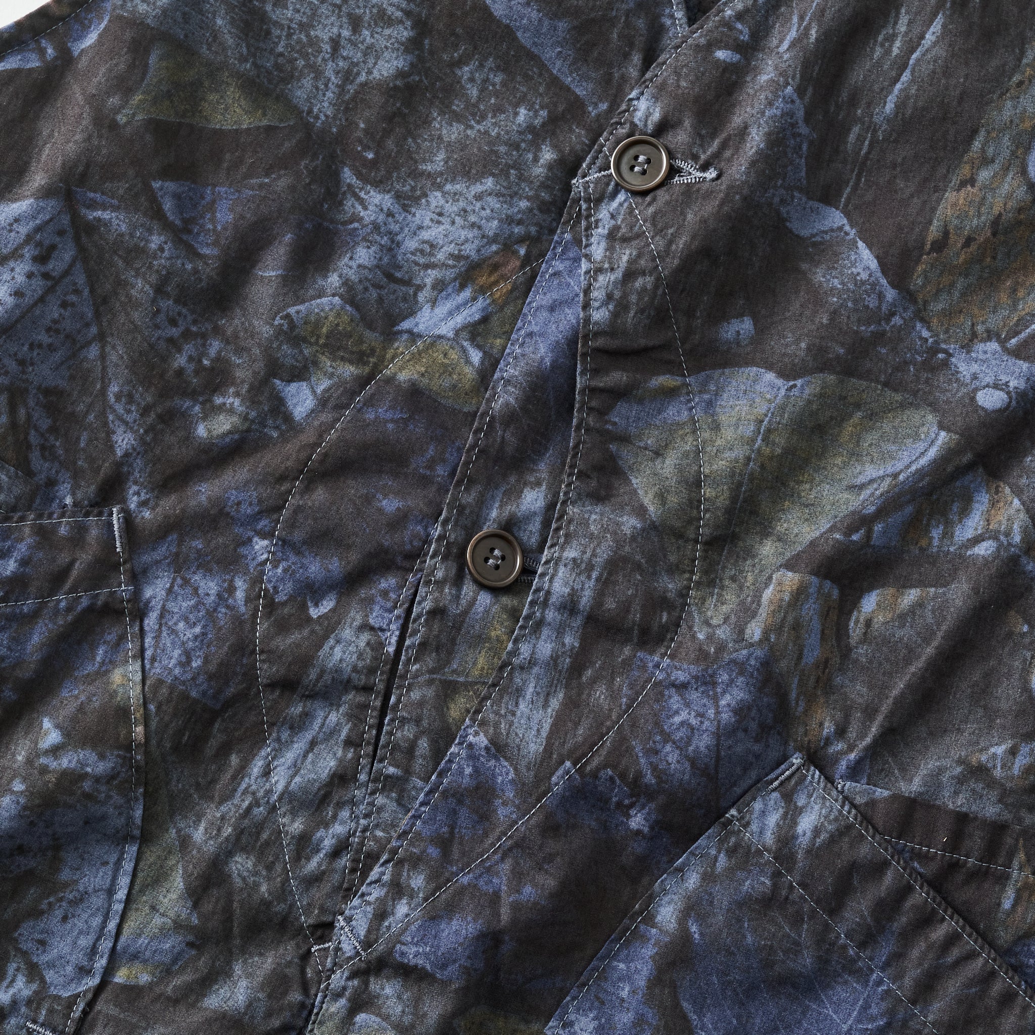 #3503-FC2 DEE Vest 2 : forest camo blue jungle