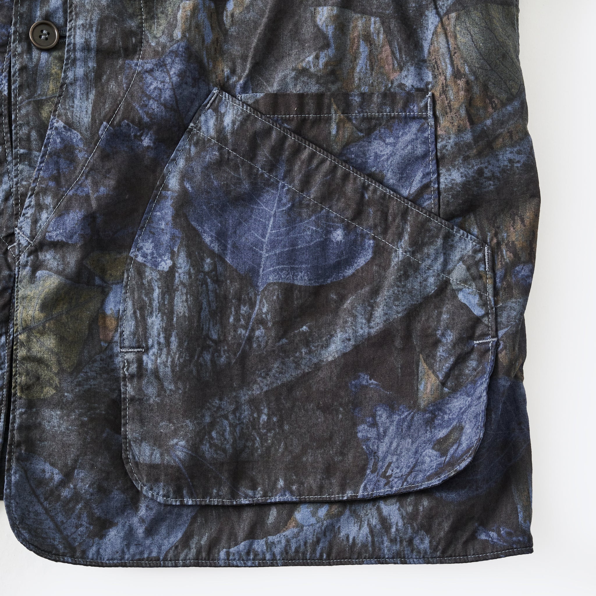 #3503-FC2 DEE Vest 2 : forest camo blue jungle