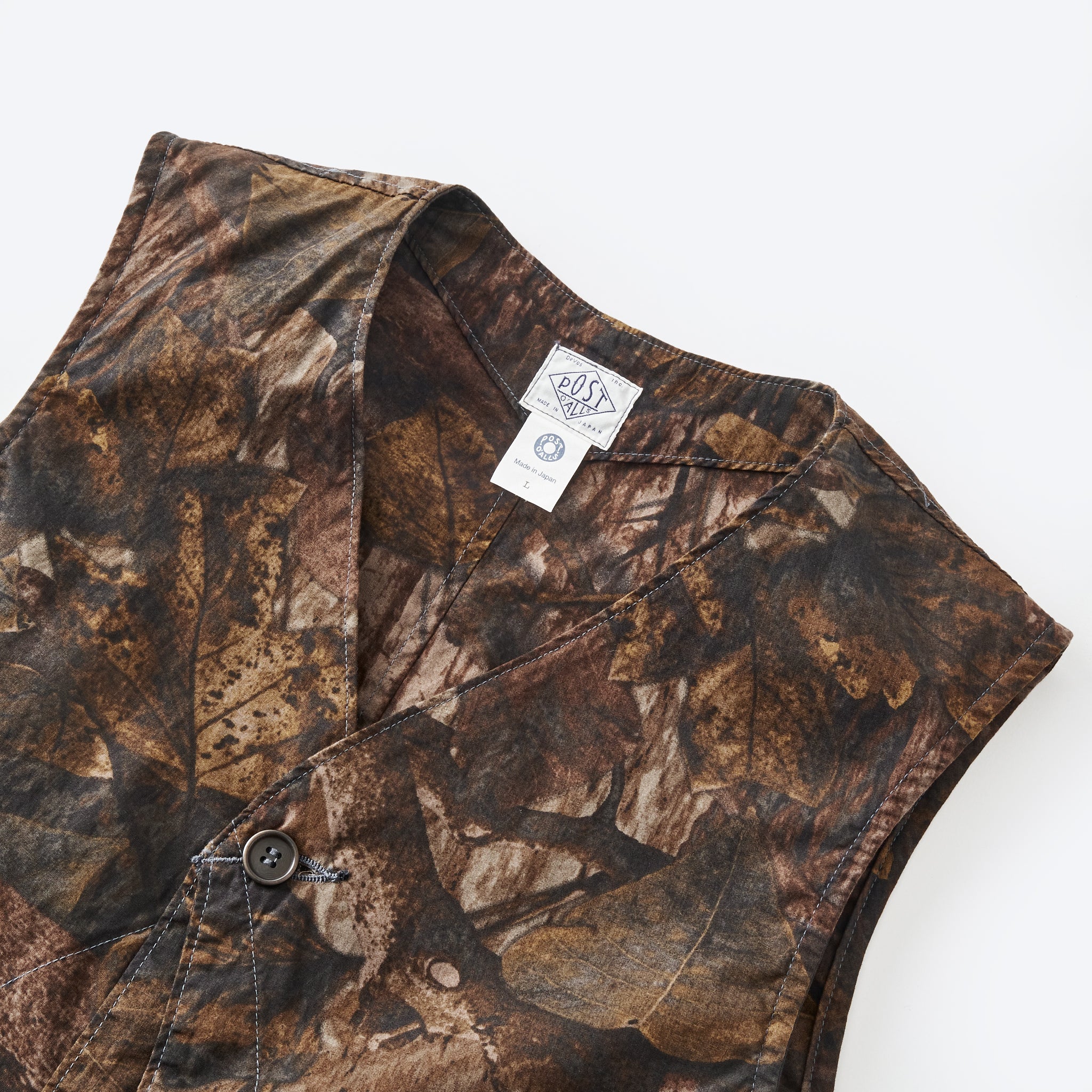 #3503-FC1 DEE Vest 2 : forest camo brown jungle