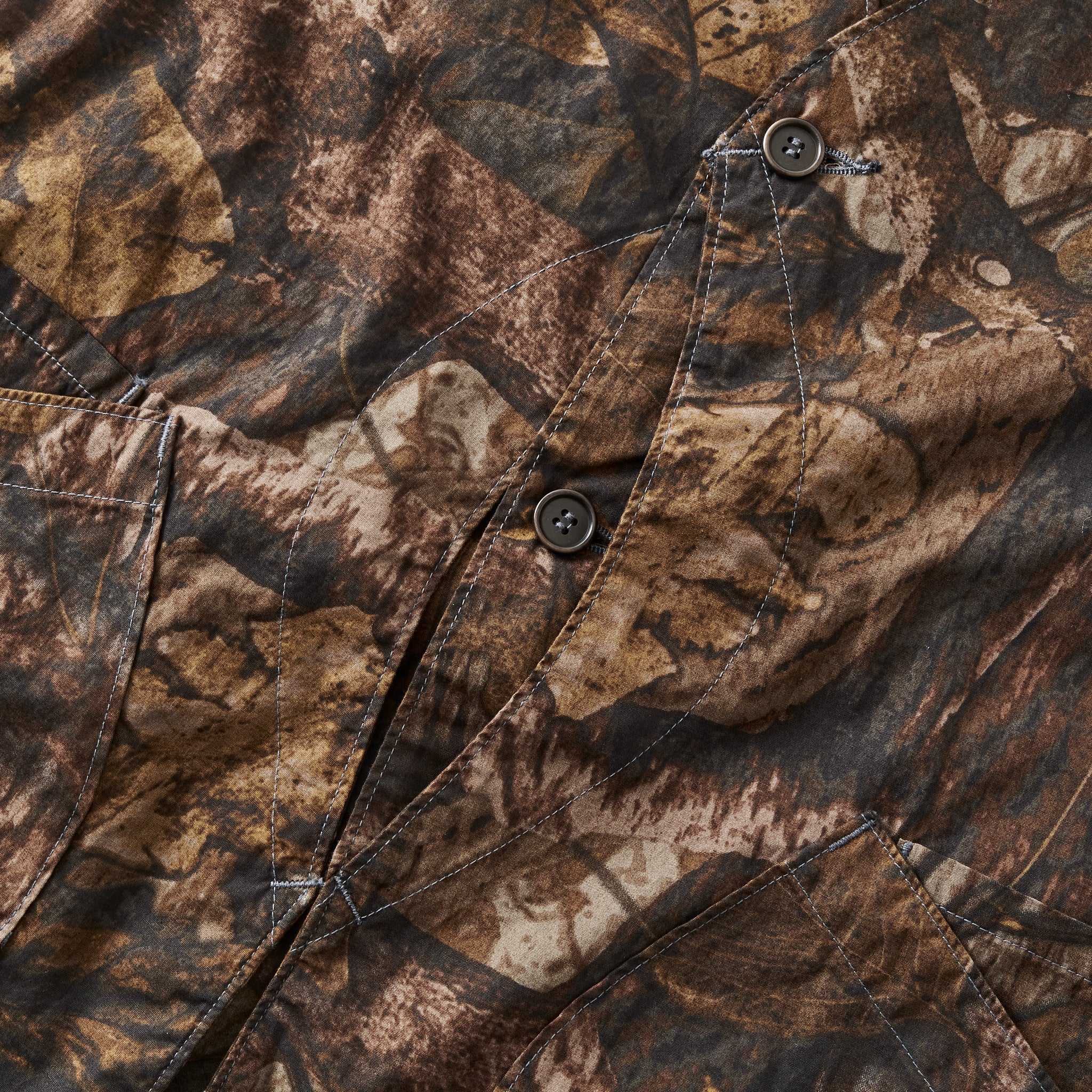 #3503-FC1 DEE Vest 2 : forest camo brown jungle