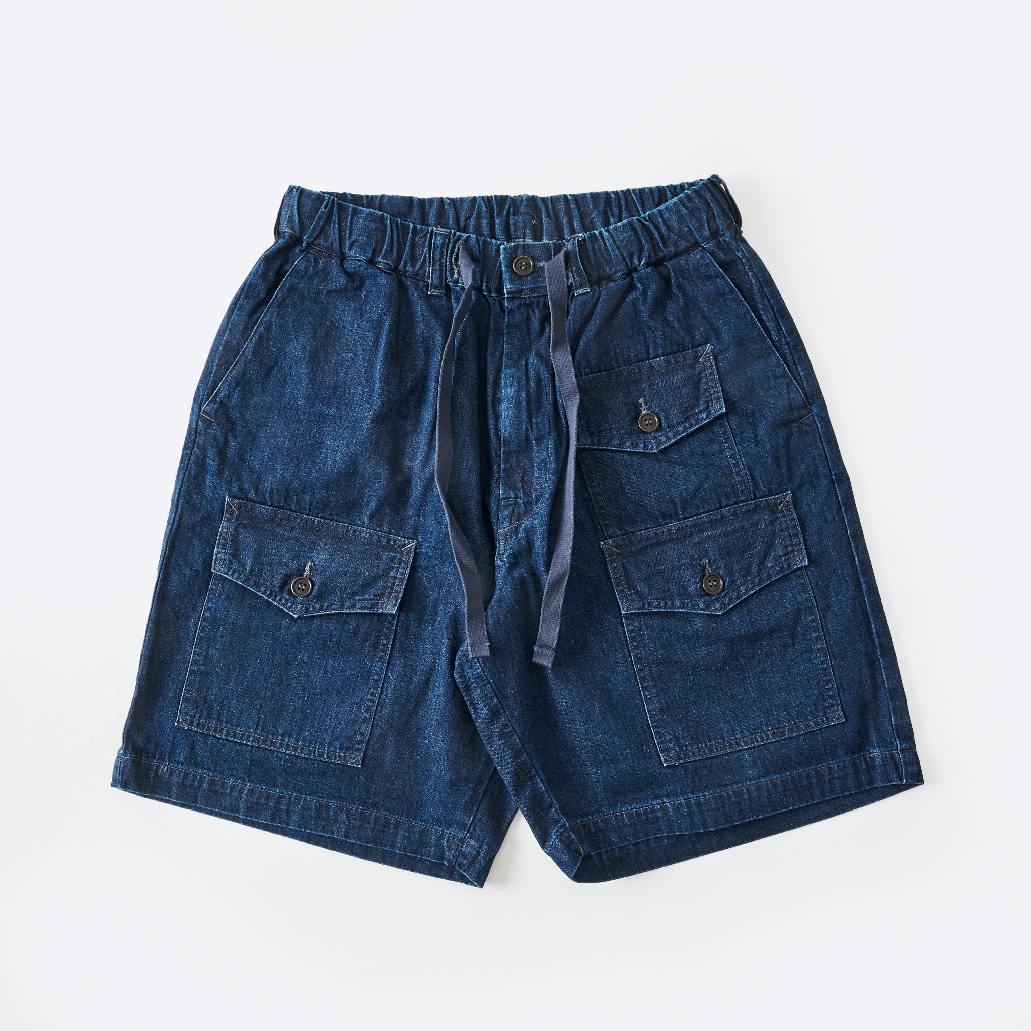 #3322S-8DI Town & Country Shorts : 8oz. Denim w/deep wash indigo