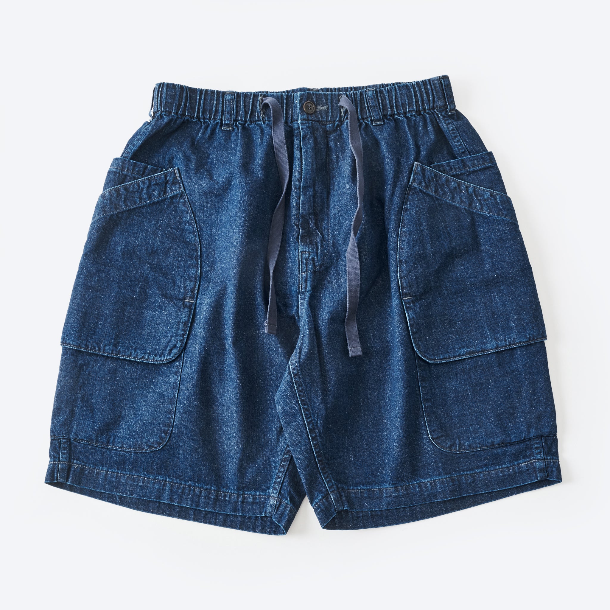 #2323E-8DI E-Z DEE's Shorts : 8oz. Denim w/deep wash indigo