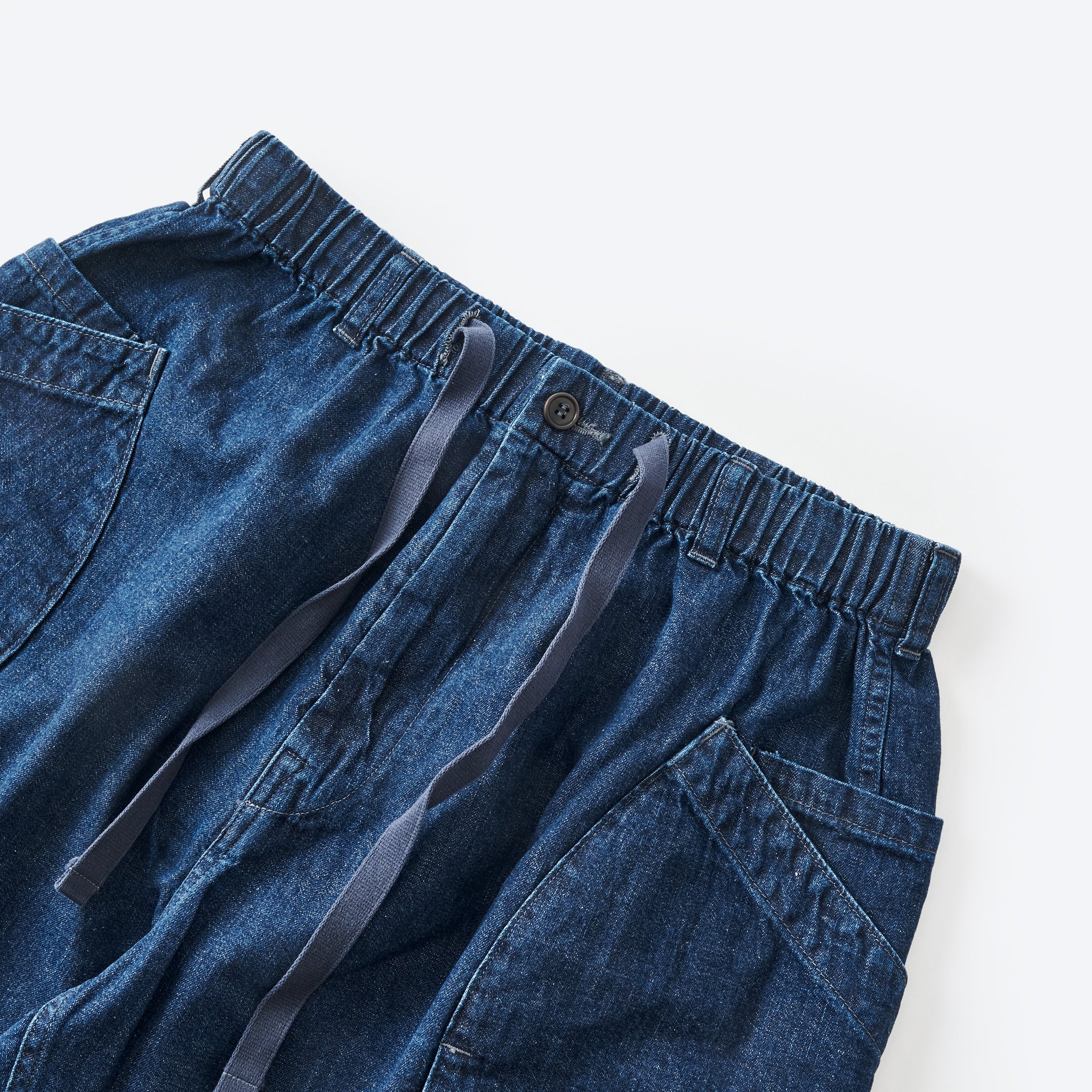 #2323E-8DI E-Z DEE's Shorts : 8oz. Denim w/deep wash indigo