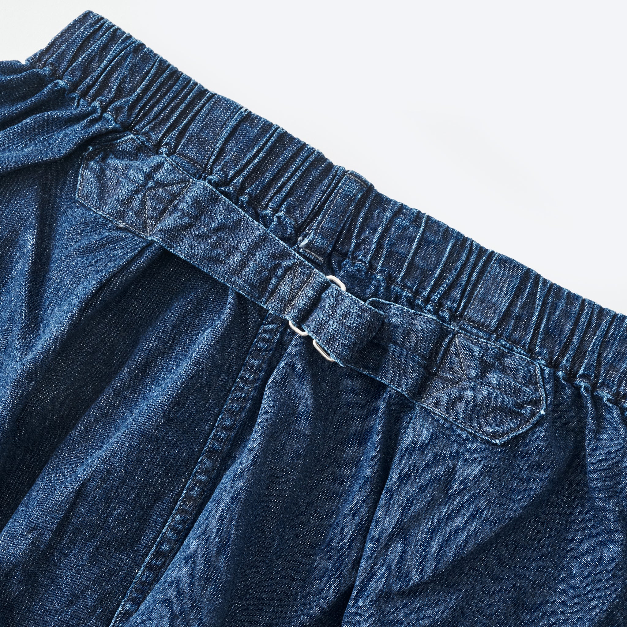 #2323E-8DI E-Z DEE's Shorts : 8oz. Denim w/deep wash indigo