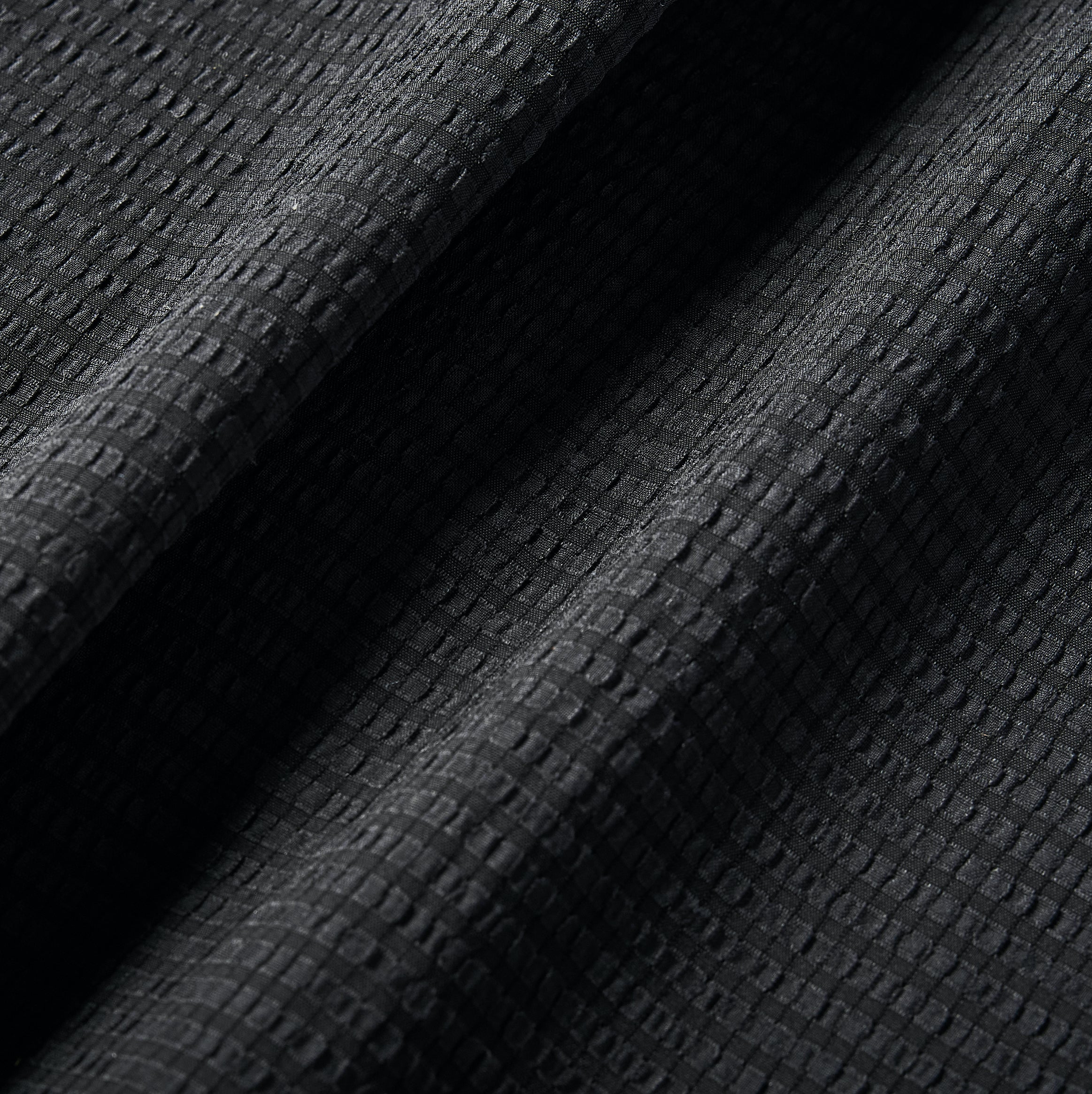 #3609 E-Z Zip Cardigan PS2 : poly mesh seersucker navy