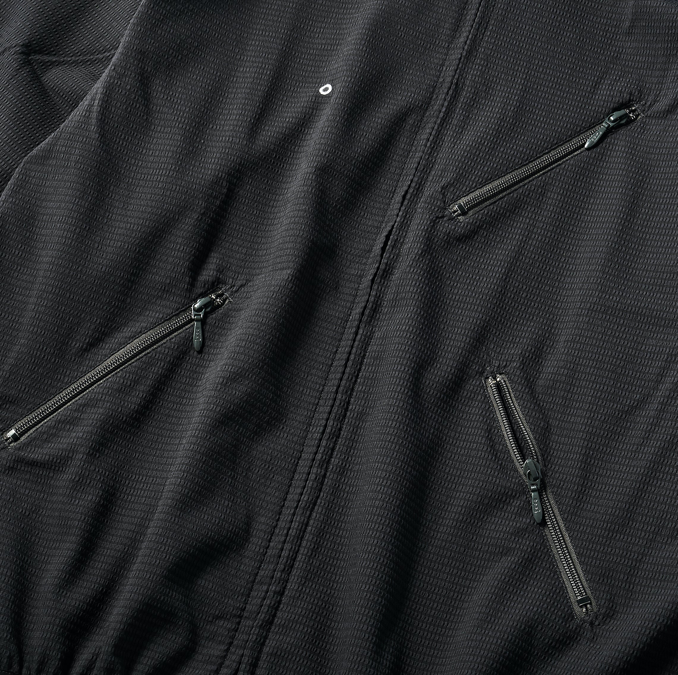 #3601 E-Z Hoodie PS2 : poly mesh seersucker navy