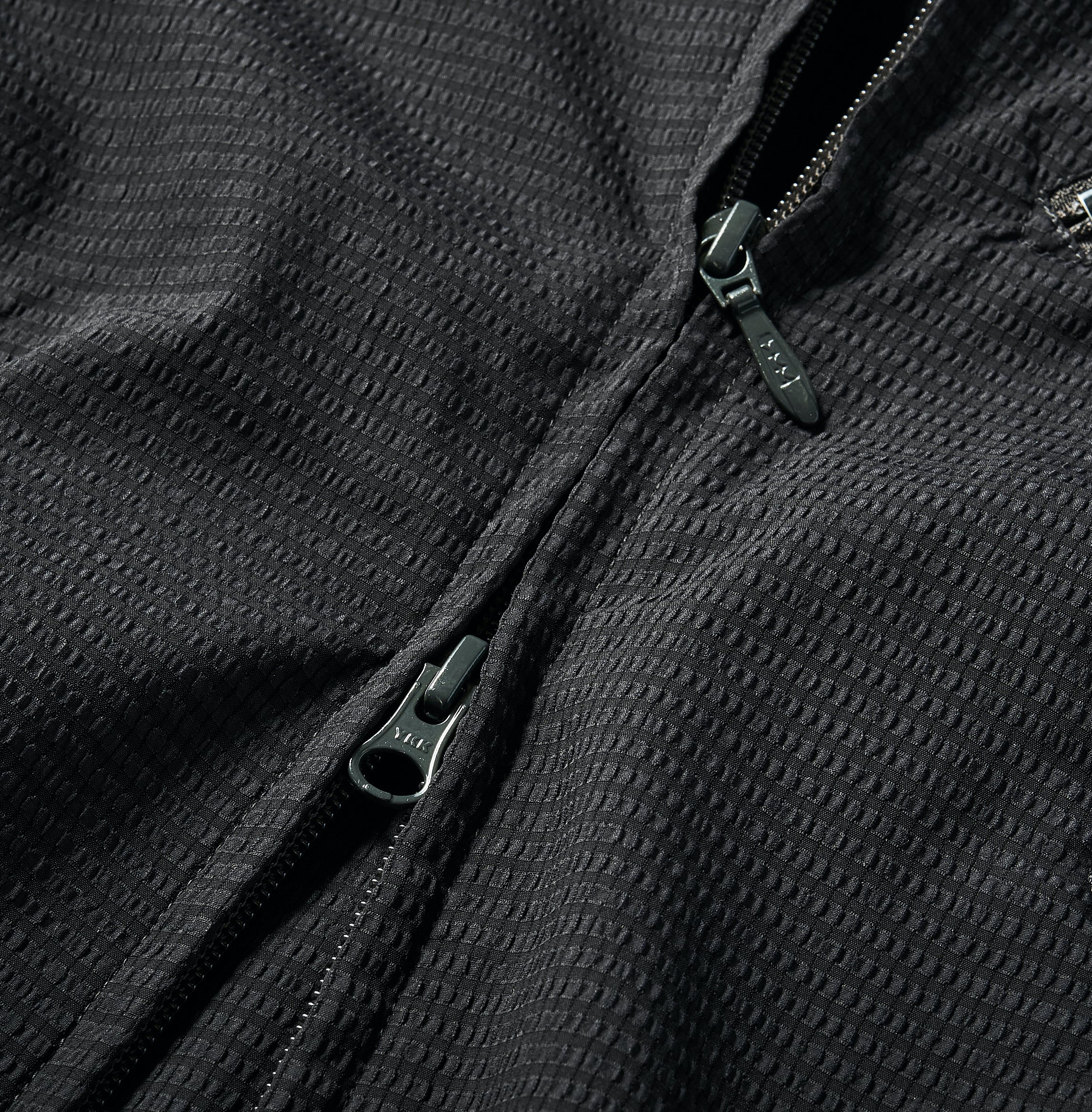 #3601 E-Z Hoodie PS2 : poly mesh seersucker navy