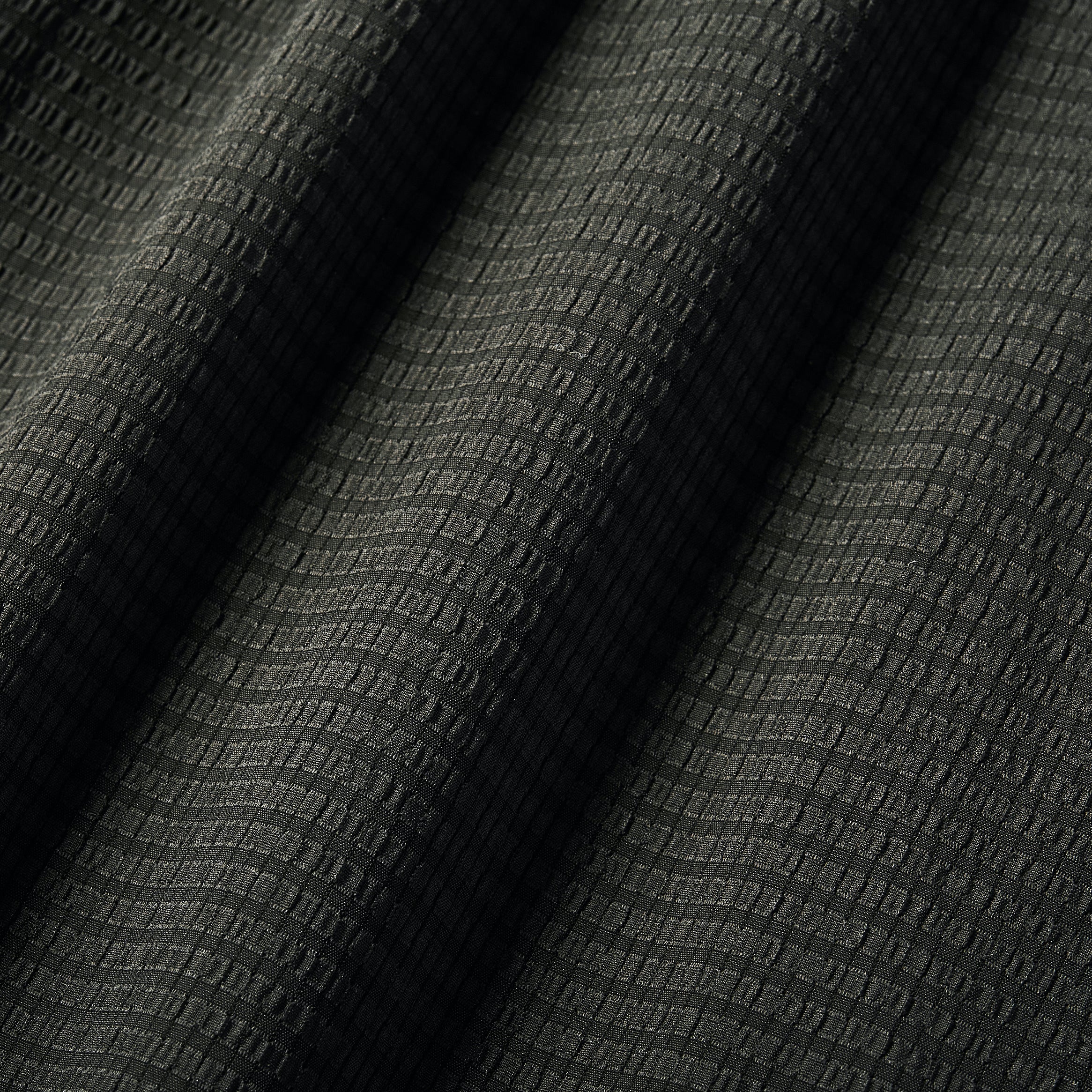#3601 E-Z Hoodie PS1 : poly mesh seersucker charcoal