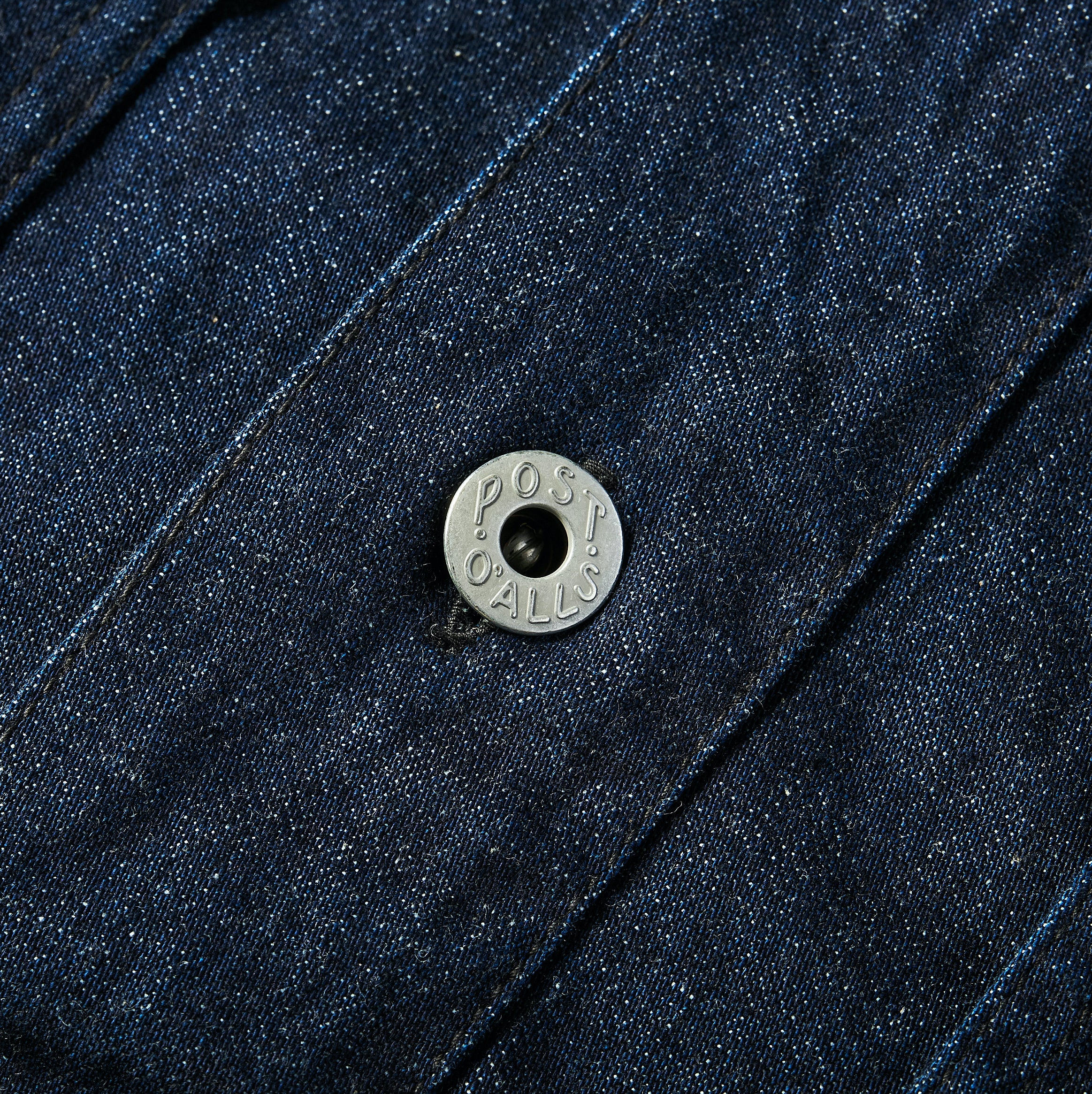 #1204 ARMY Shirt : 8oz denim indigo