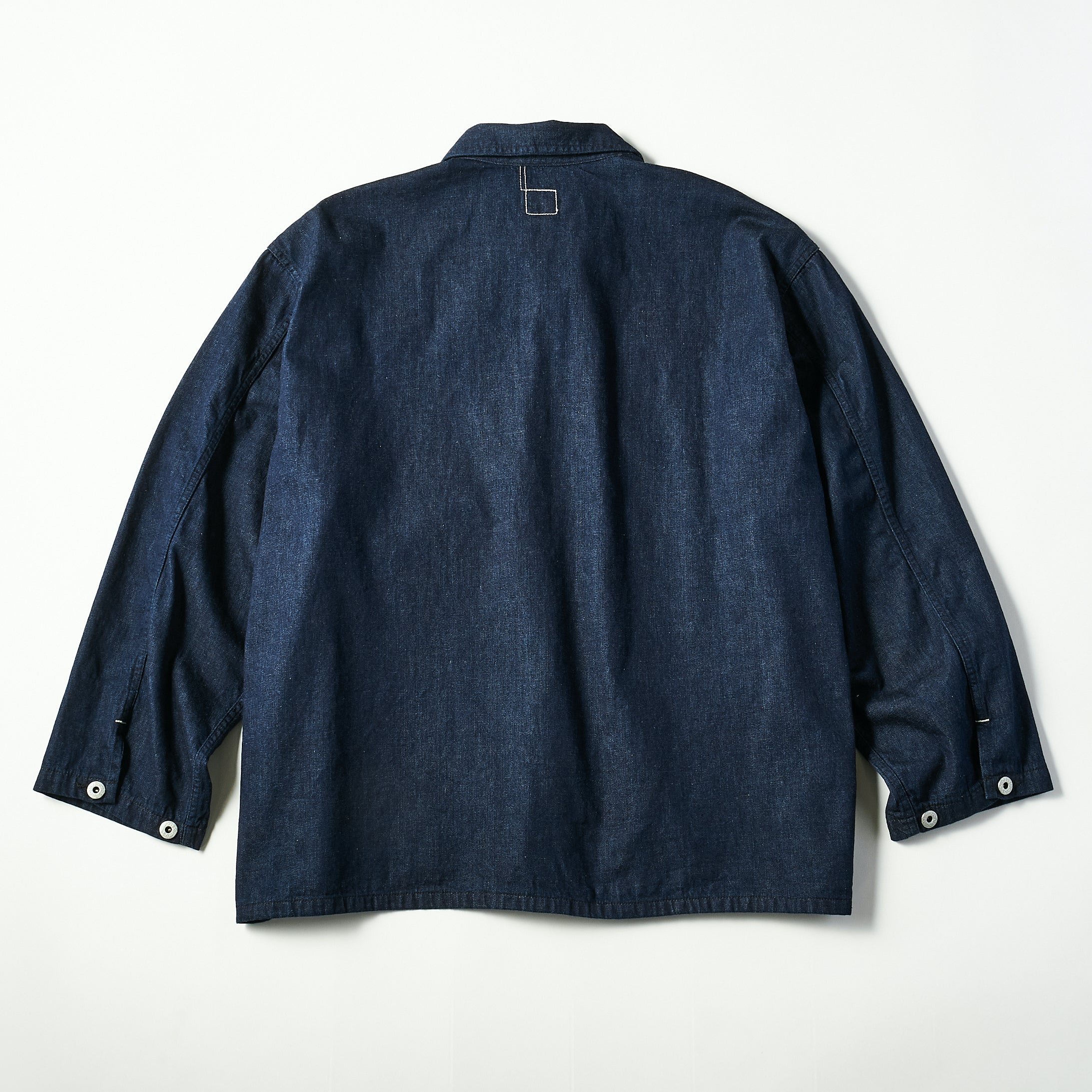 #1204 ARMY Shirt : 8oz denim indigo