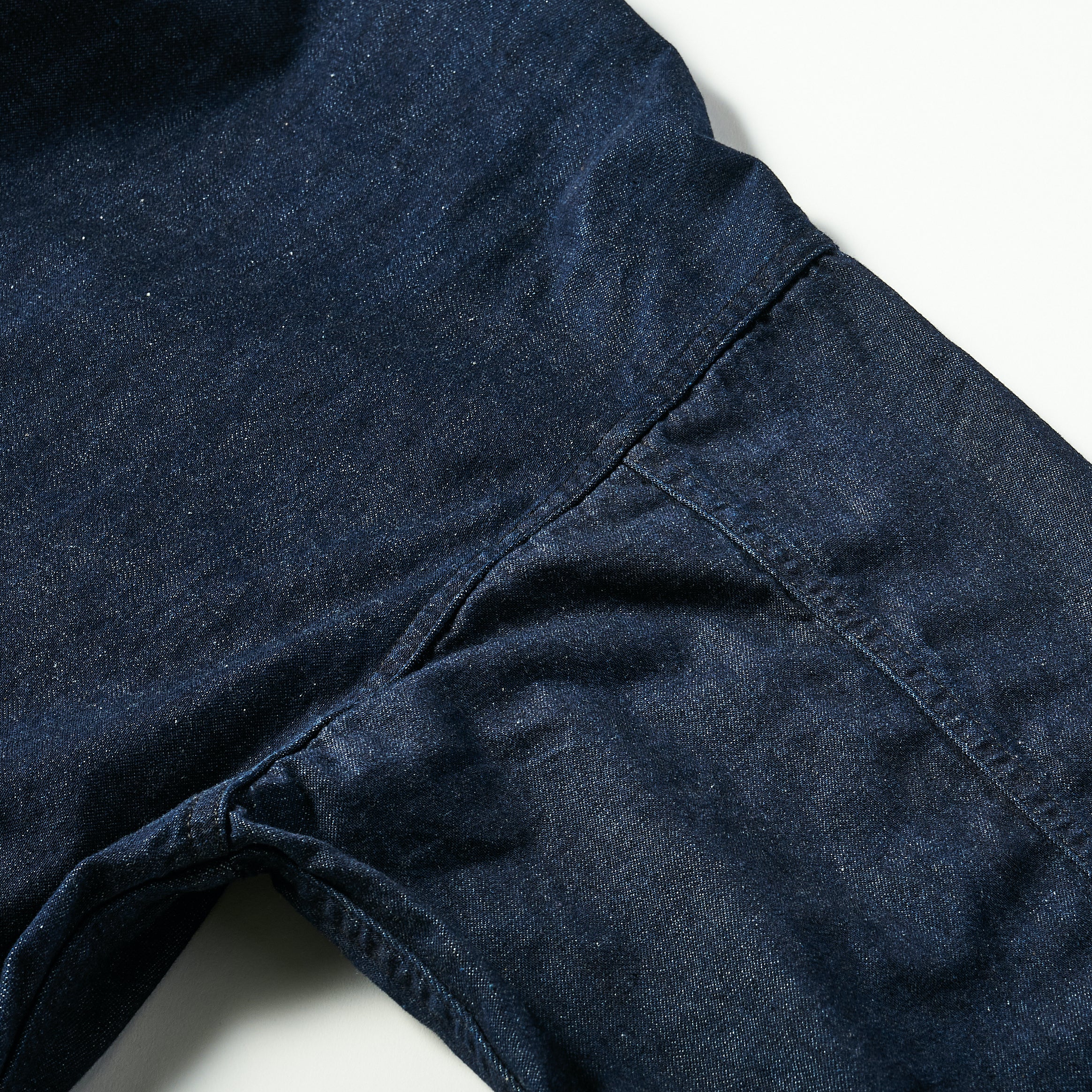 #1204 ARMY Shirt : 8oz denim indigo