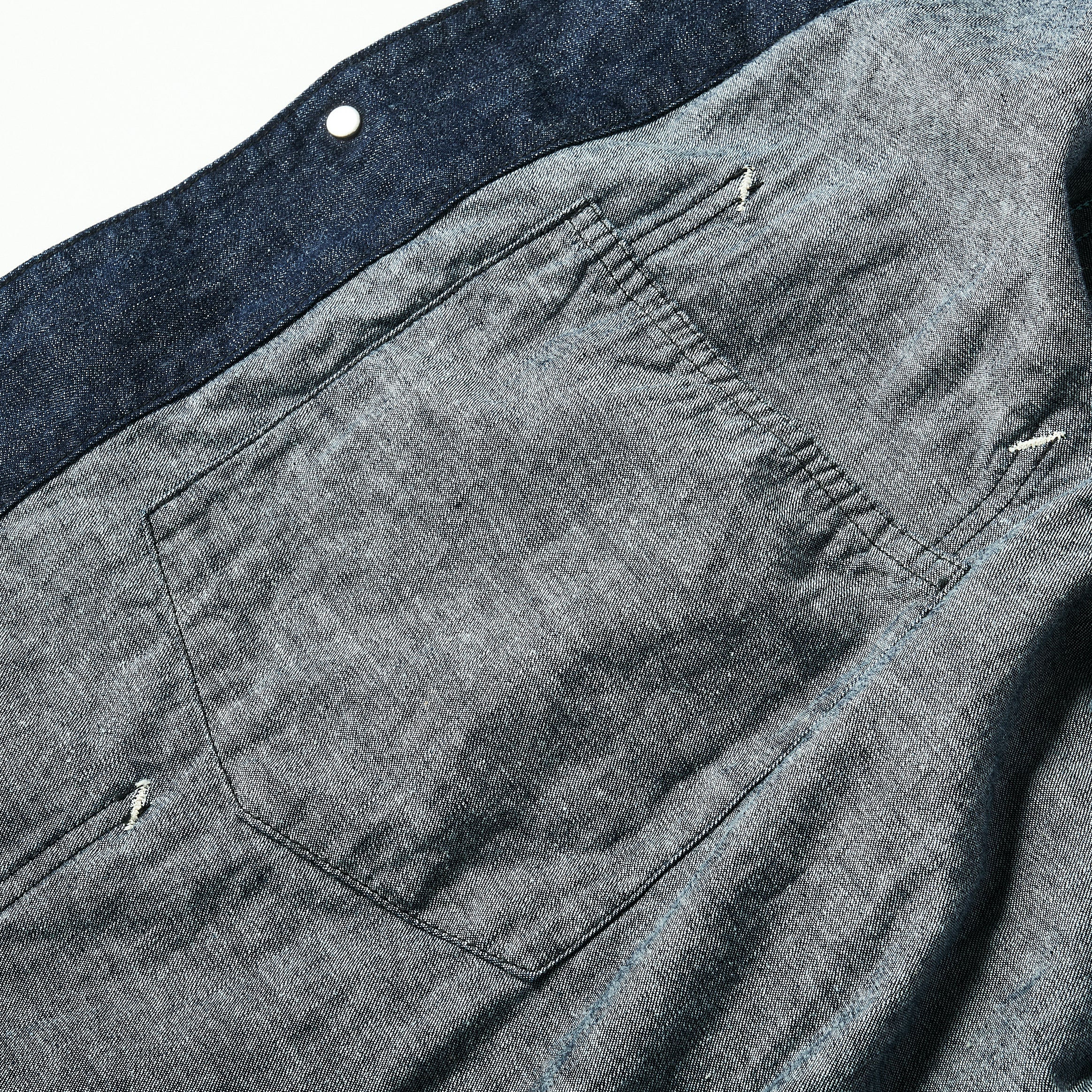 #3102 POST 42 5D : 5oz. Blue denim indigo