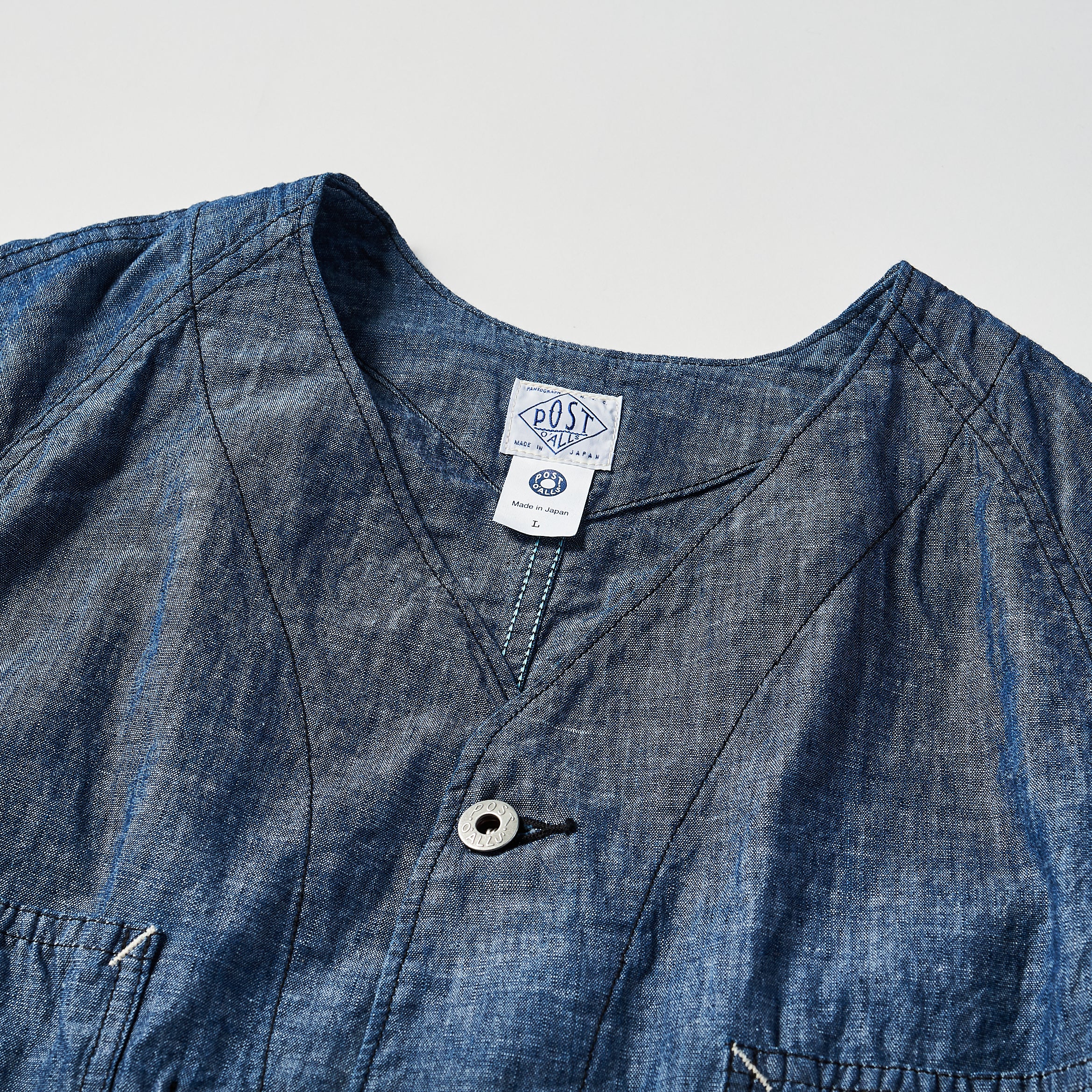 #3103 POST 42 DV IC : chambray indigo