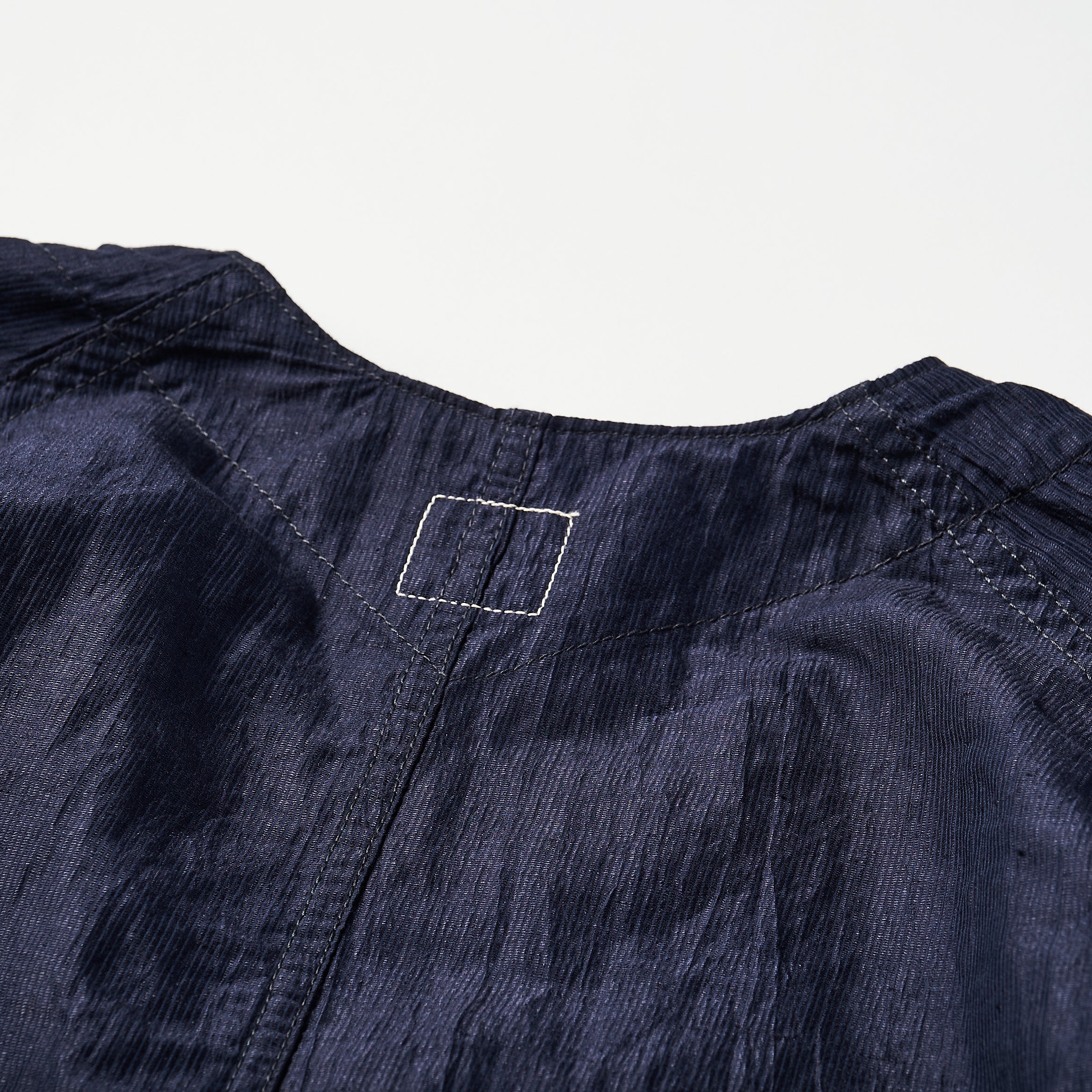 #3103 POST 42 DV CL2 : crinkle linen/cotton navy