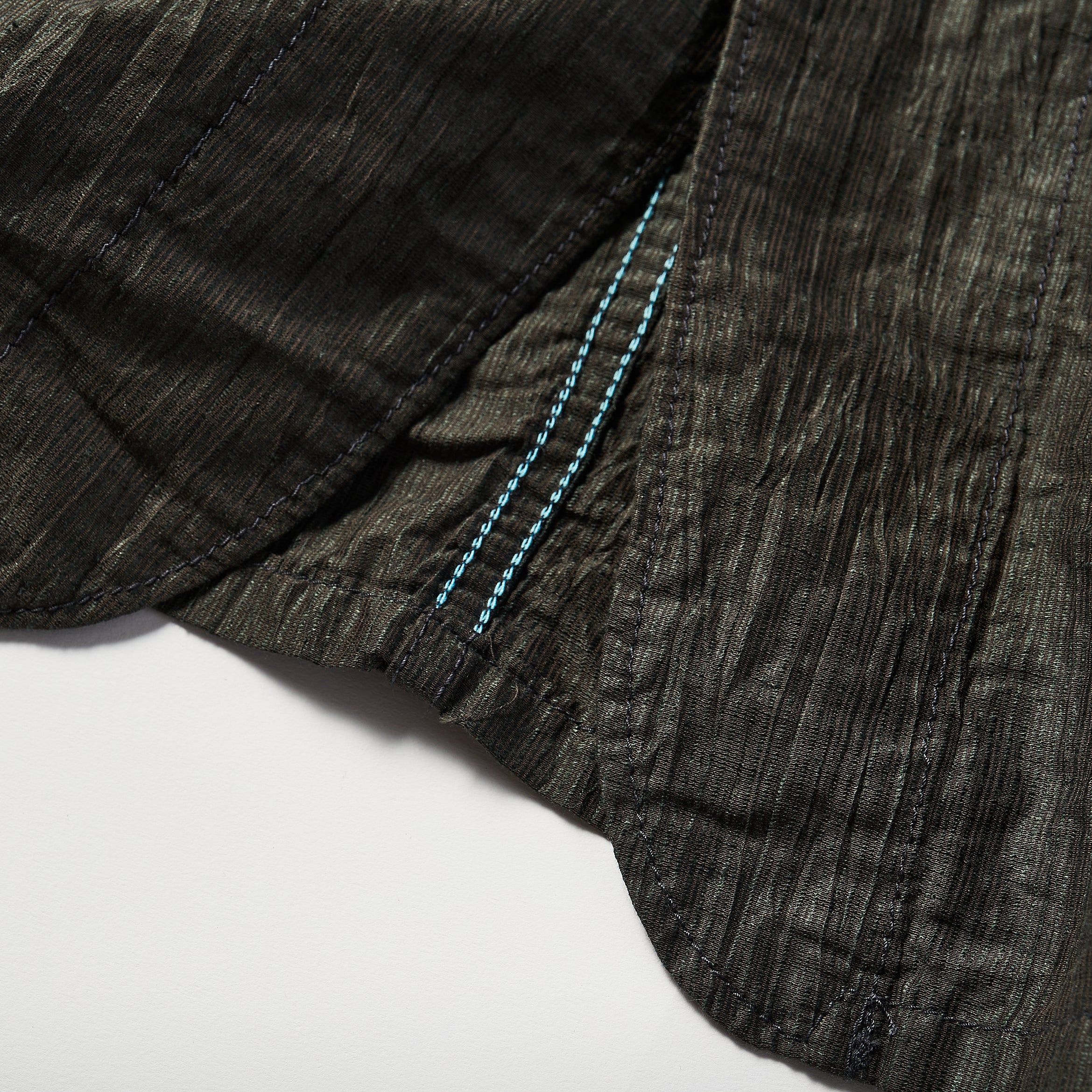 #3103 POST 42 DV CL3 : crinkle linen/cotton olive