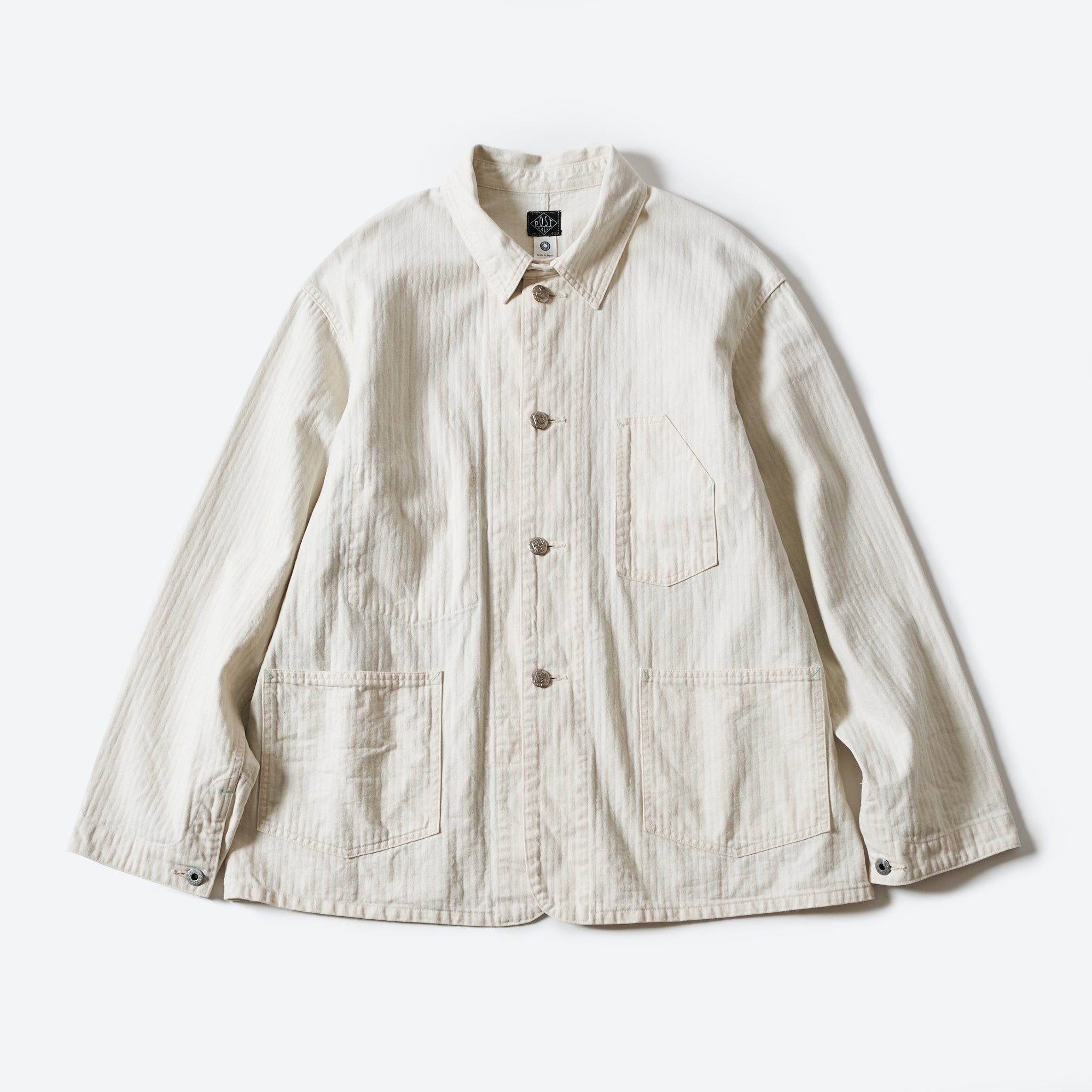 #1101-NH No.1 Jacket : cotton HBT natural
