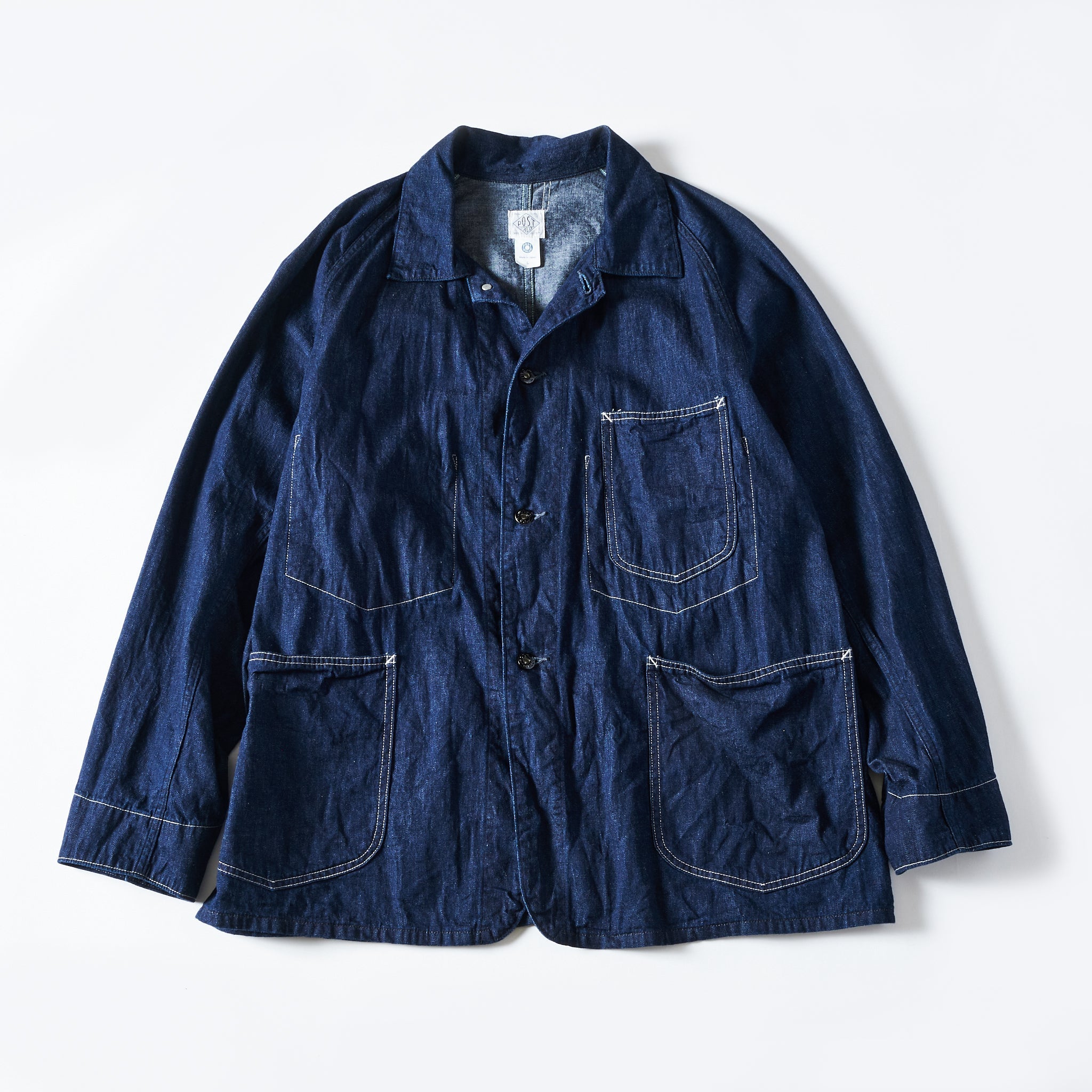 #3123-8DI POST44 : 8oz. denim indigo