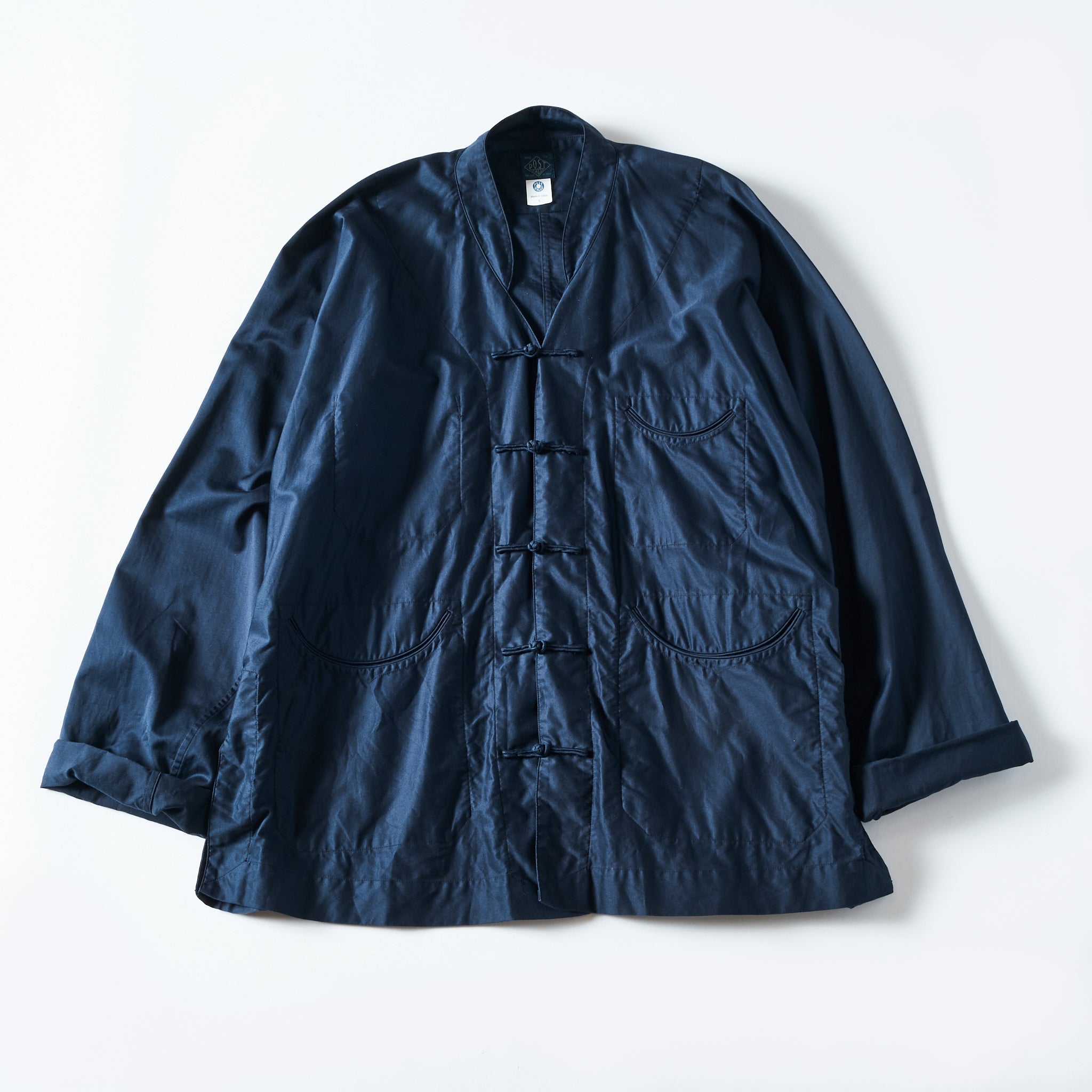 #3117-SMN POST Chinois De Luxe : summer moleskin navy