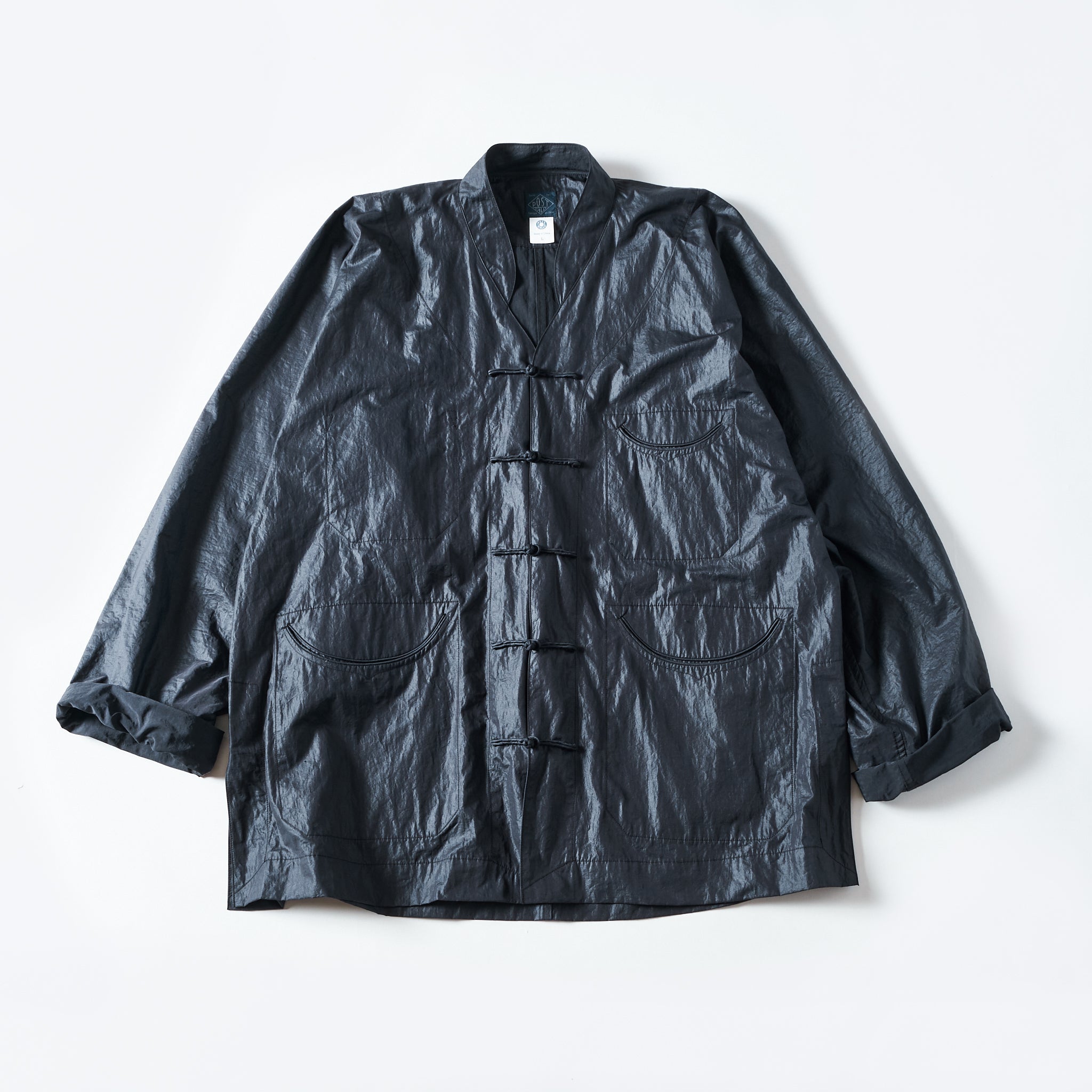 #3117-WTB POST Chinois De Luxe : waxy taffeta black