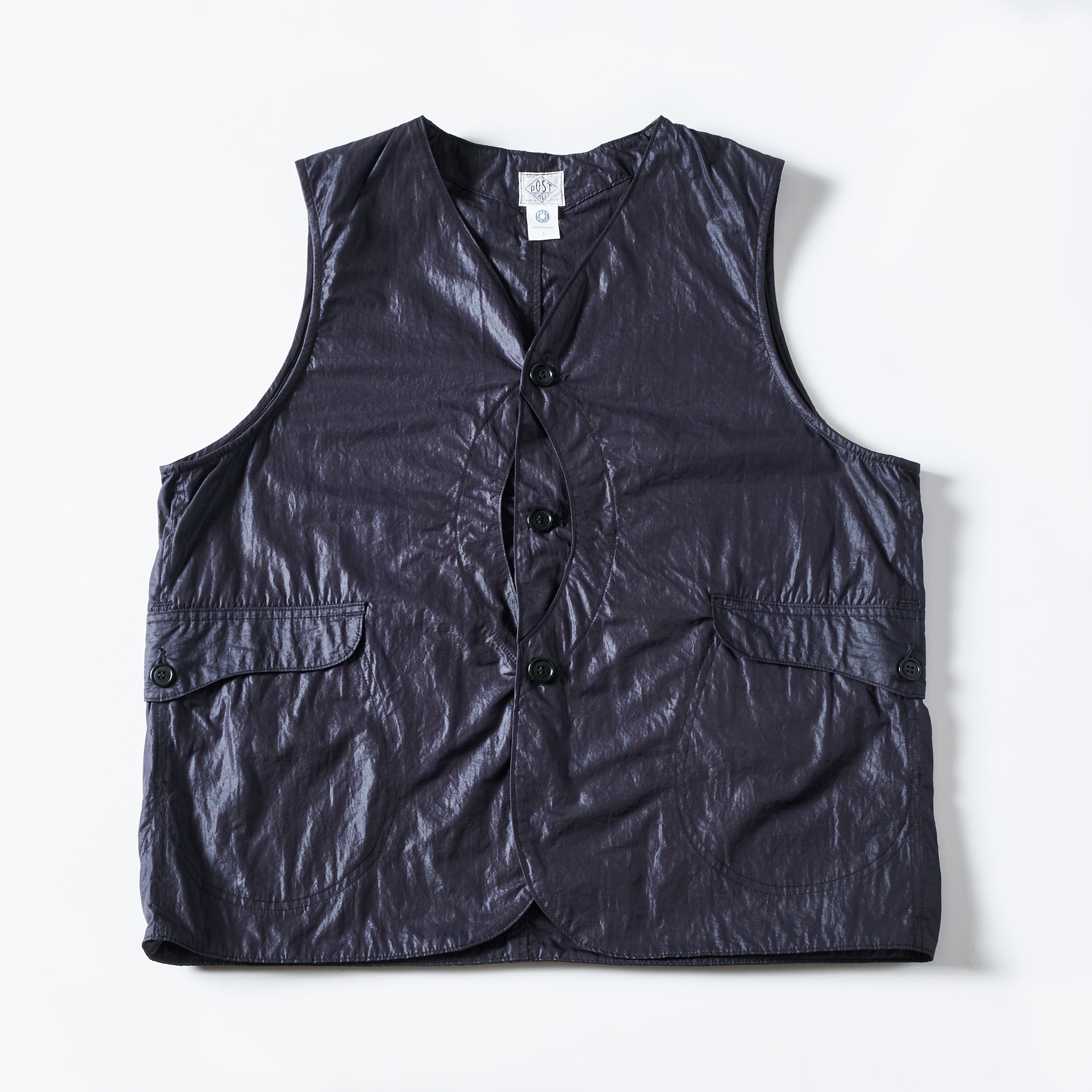 #1512-WTB Royal Traveler : waxy taffeta black