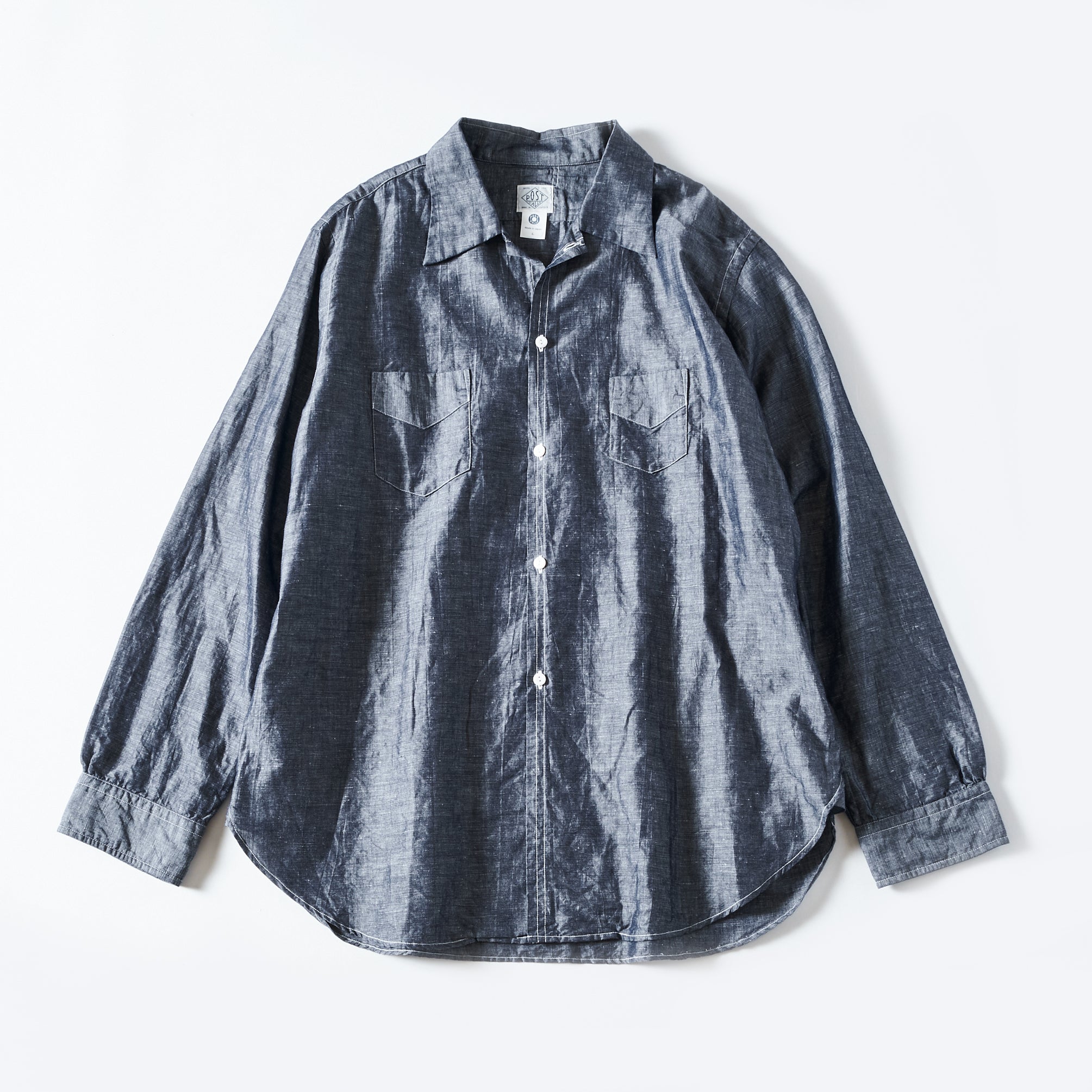 #3211-CL2 NEUTRA 3 : cotton/linen chambray indigo