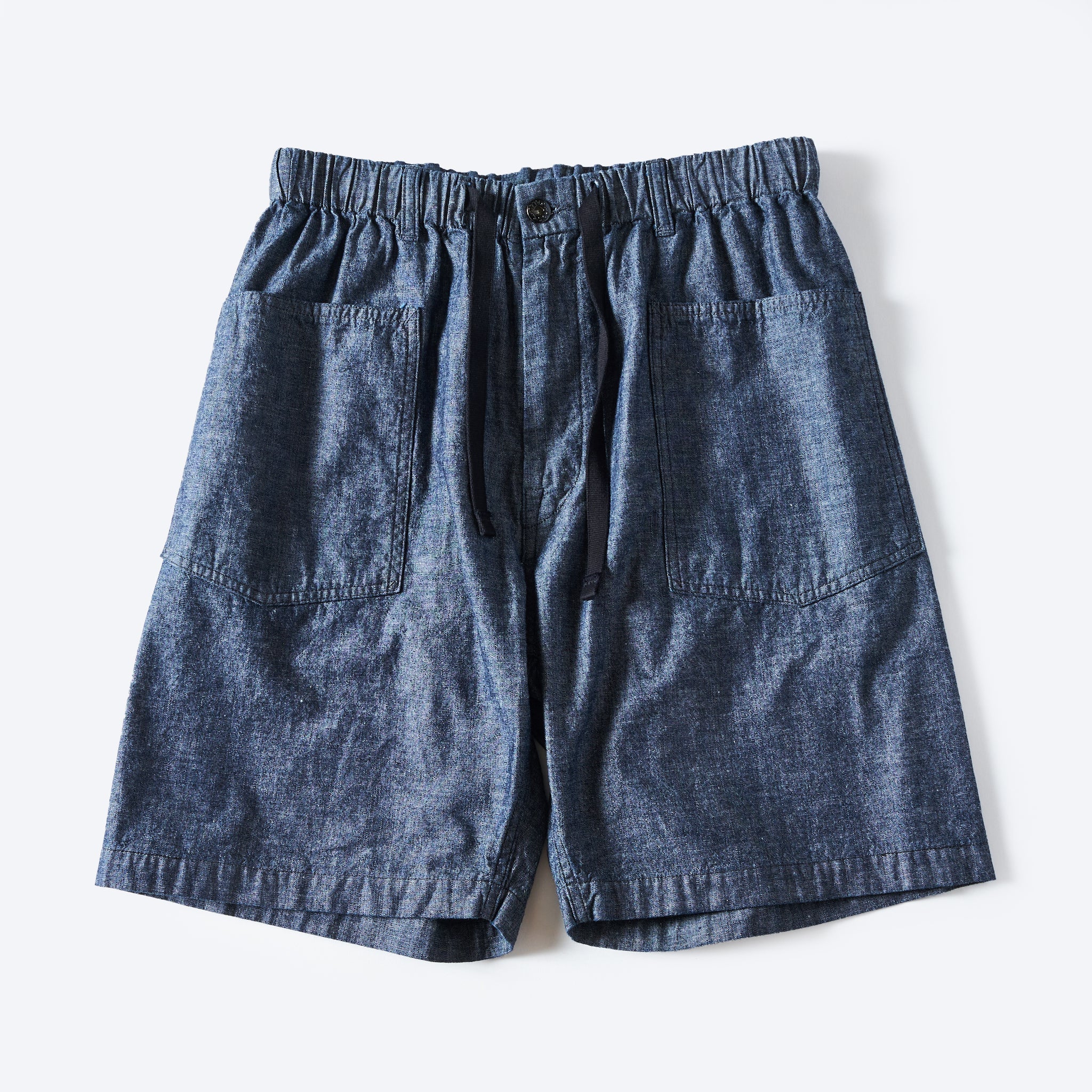 #3313S-HCC E-Z ARMY-NAVY Shorts 2 : heavy chambray