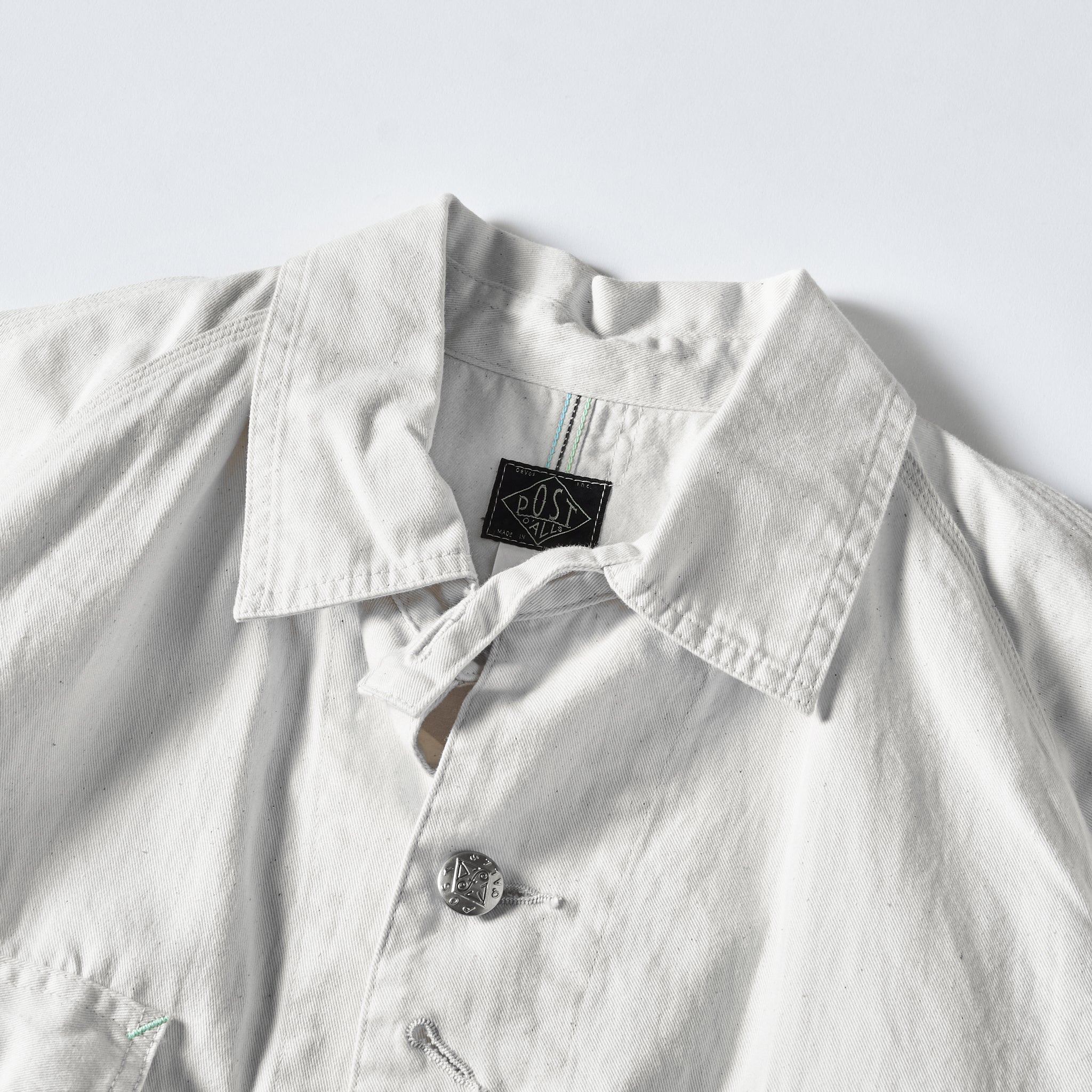 #1102-CD Engineer's Jacket : cotton drill natural