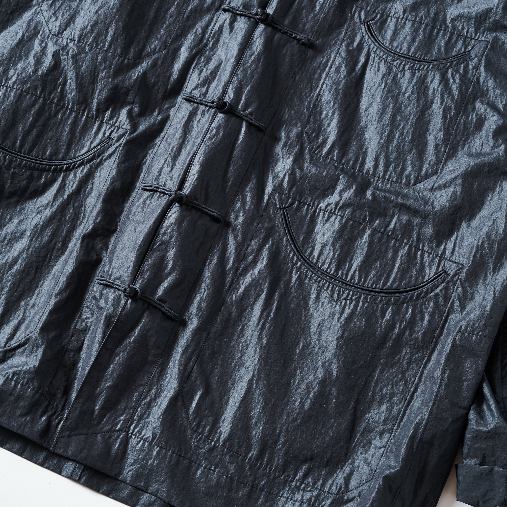 #3117-WTB POST Chinois De Luxe : waxy taffeta black