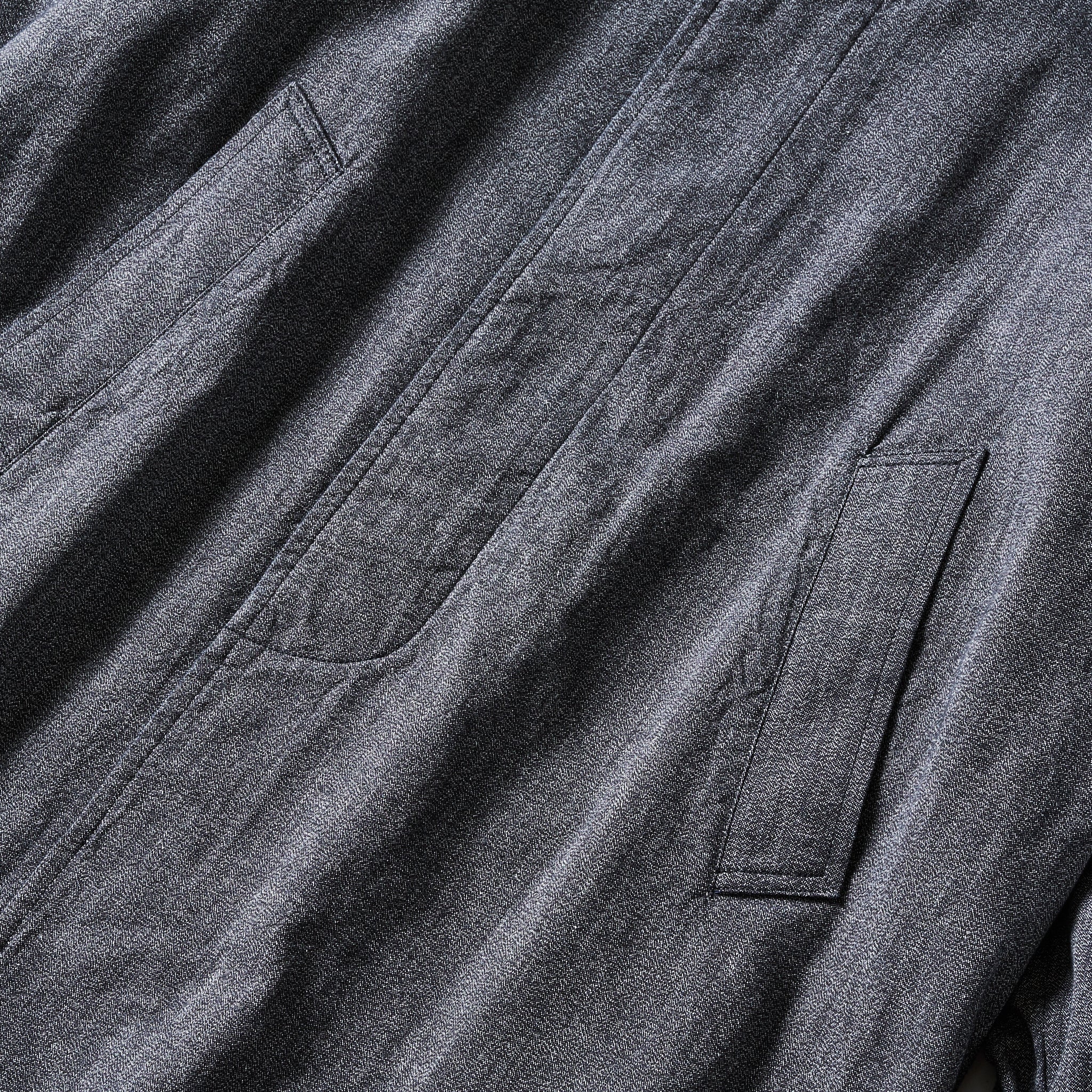 #3121-CSP USN Utility Coat : cotton covert salt & pepper
