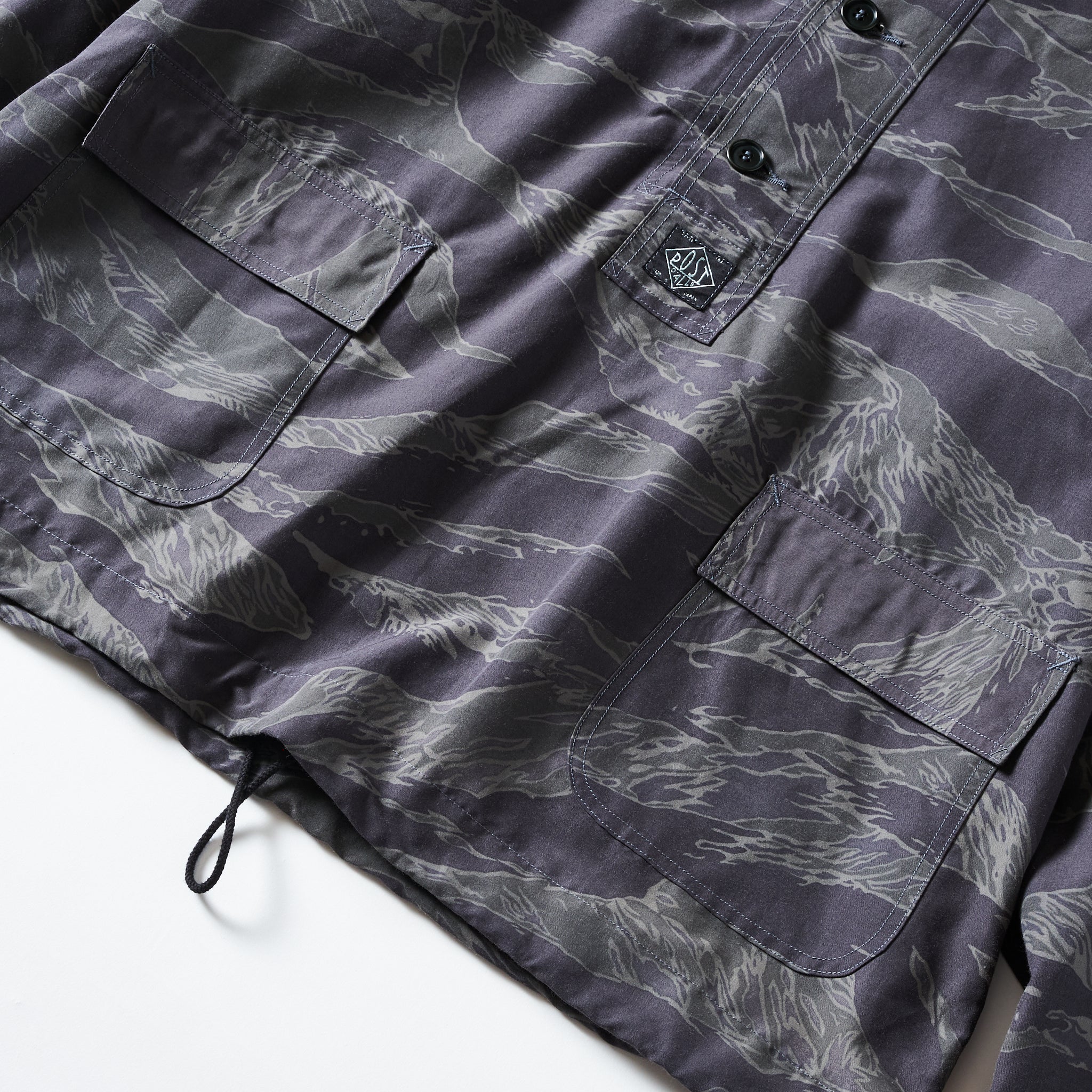 #1105-NT NAVY Parka: Night Tiger