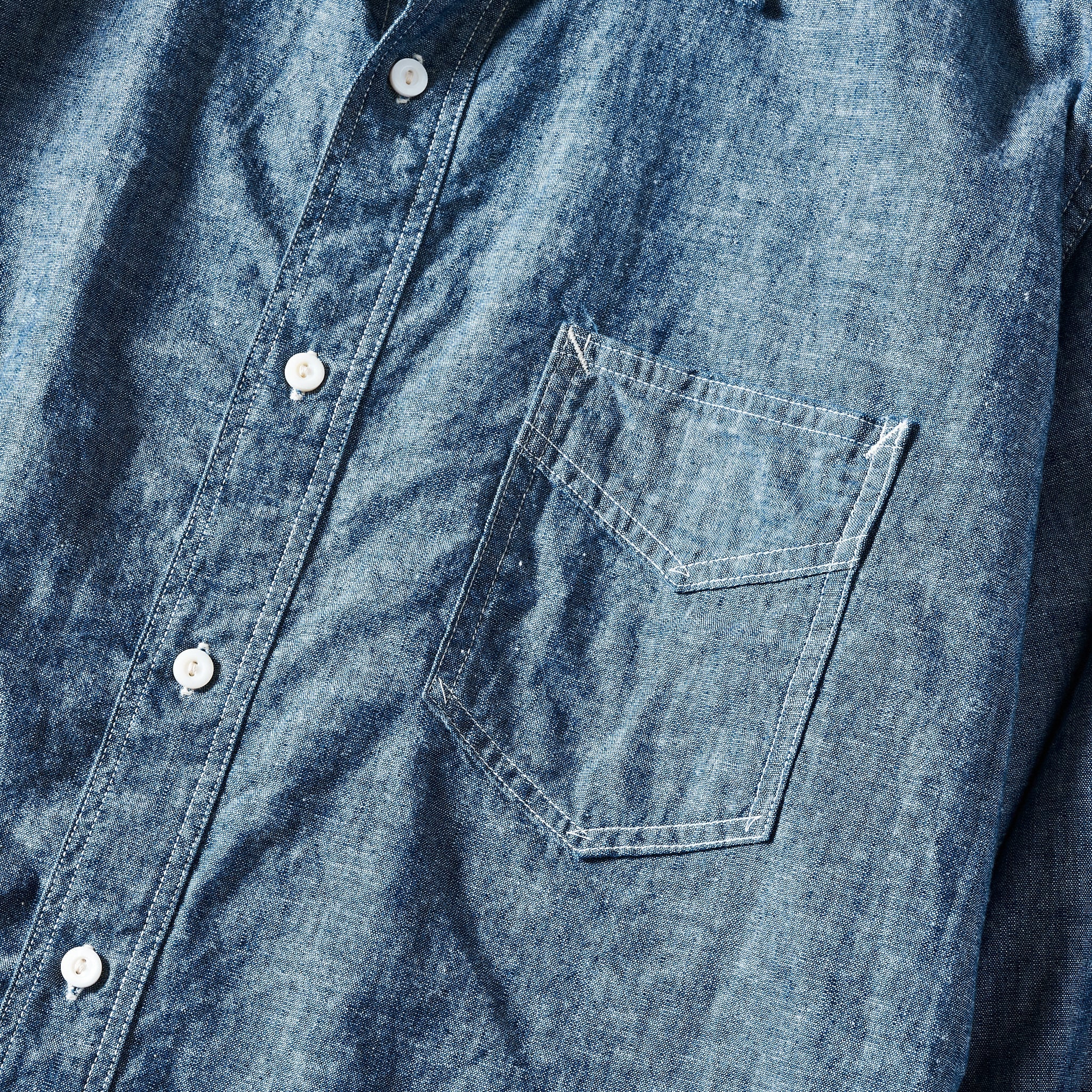 #1211-CC The POST : classic chambray indigo