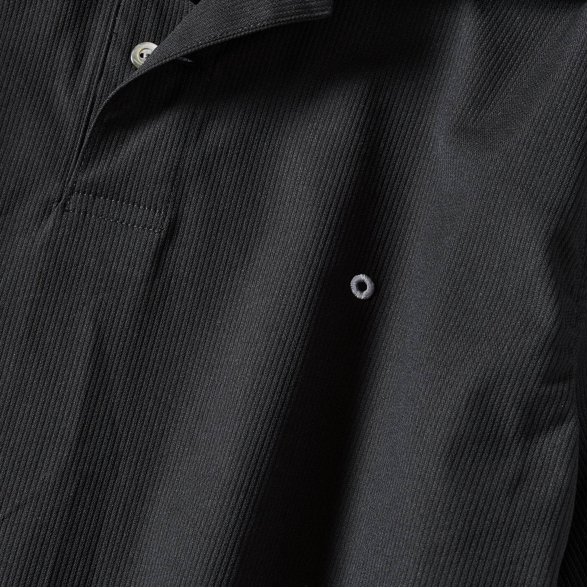 #3619-PBB POST Polo : poly bedfordcord black