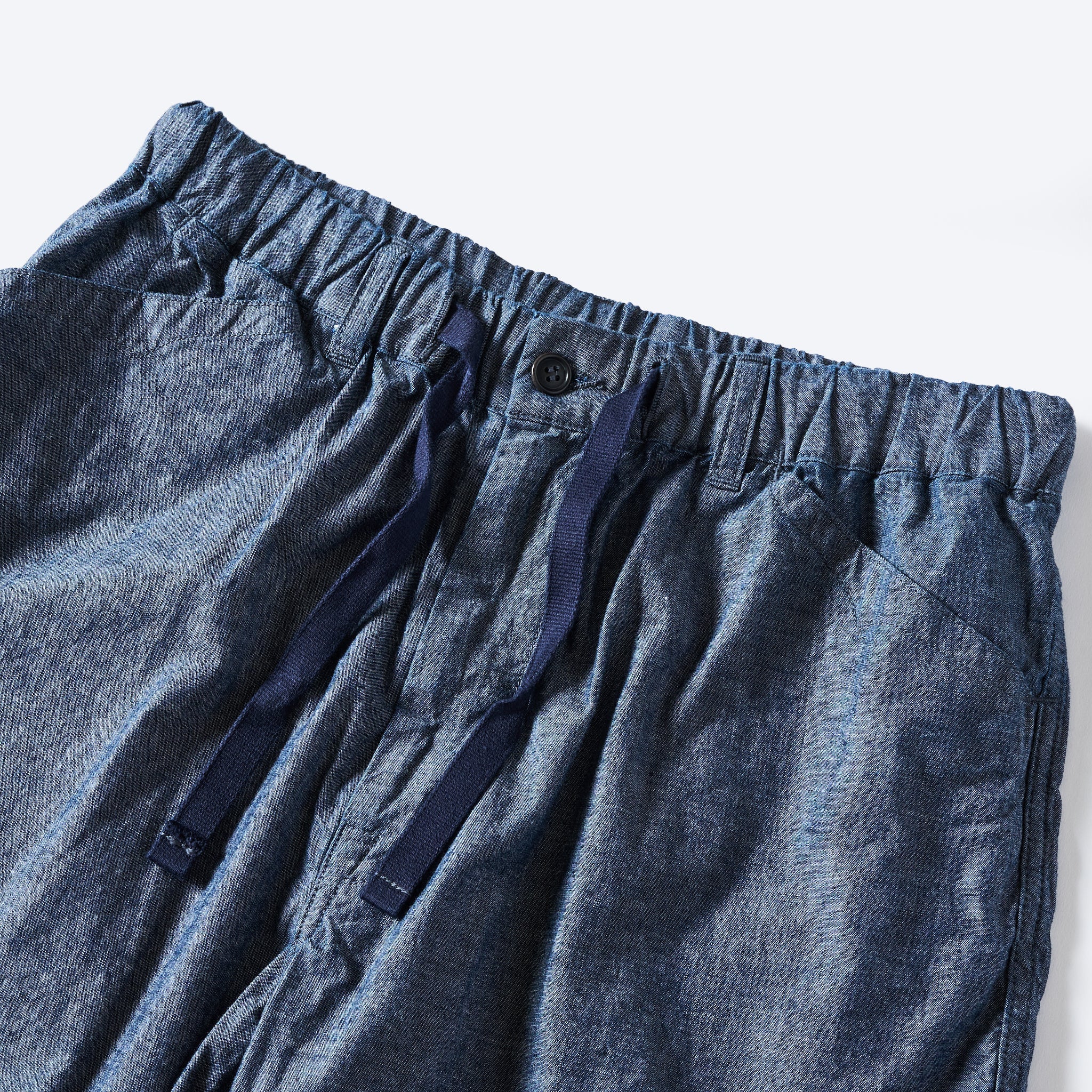 #3318S-VSC E-Z Travail Shorts : vintage sheeting chambray