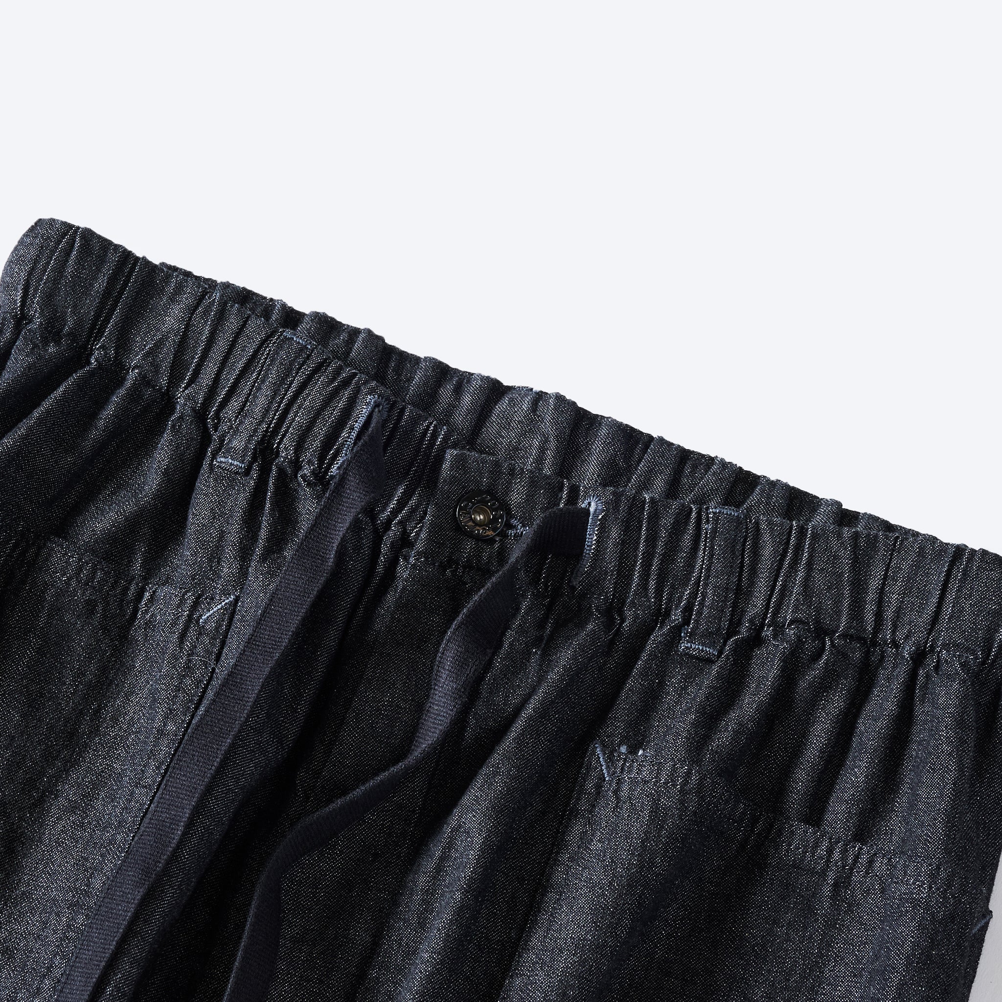 #3313-8DB EZ ARMY-NAVY Pants 2 : 8oz. denim black