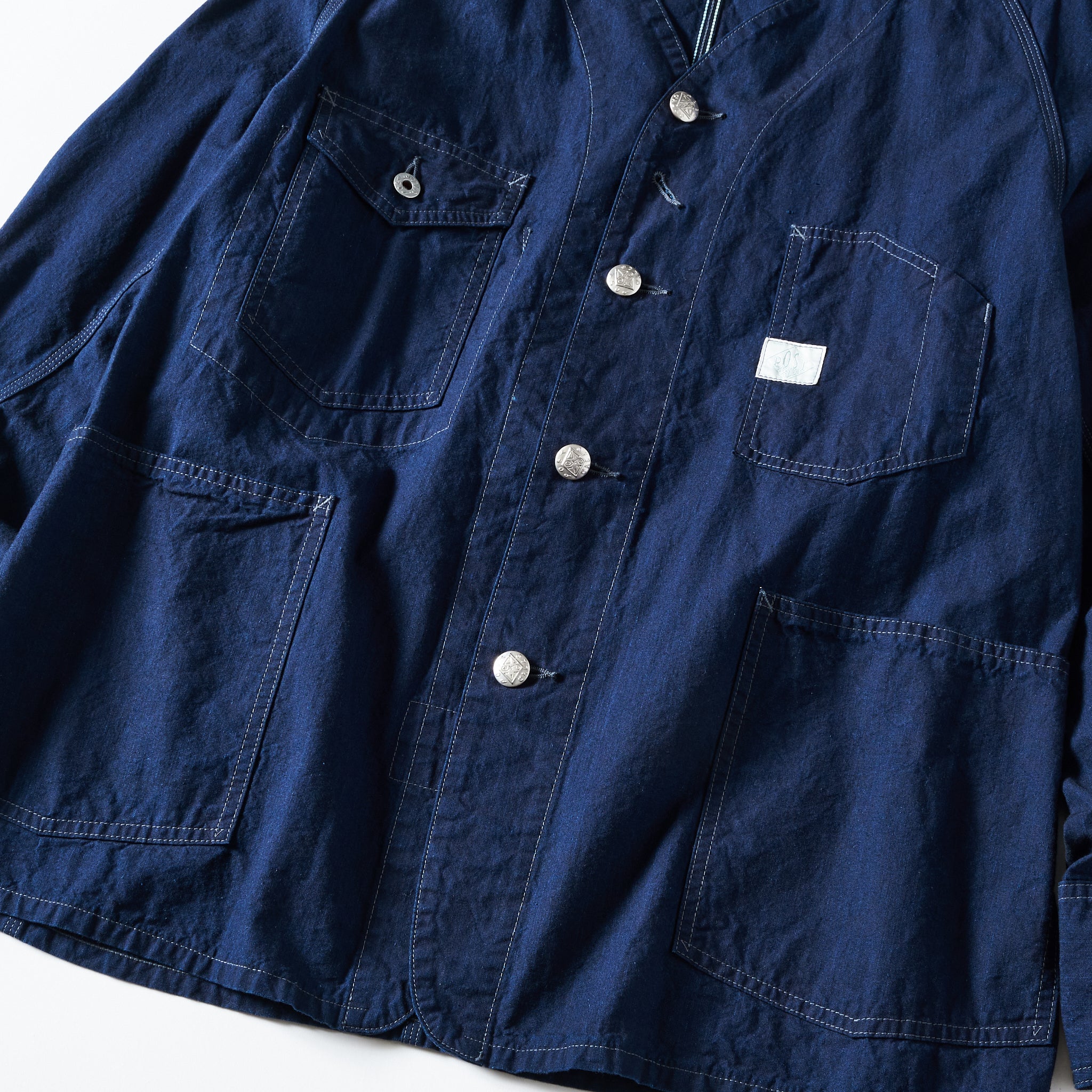 #1102DV-VSI Engineer's Jacket DV : vintage sheeting indigo