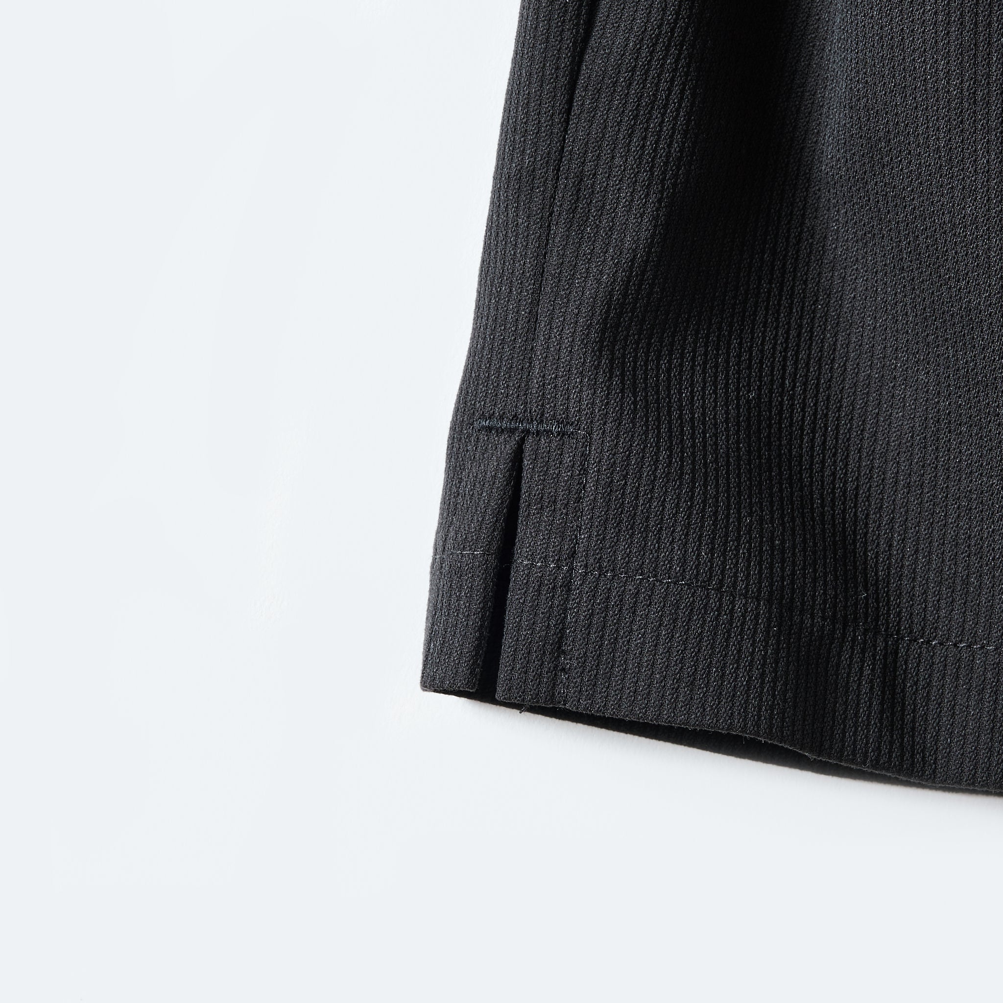 #3619-PBB POST Polo : poly bedfordcord black