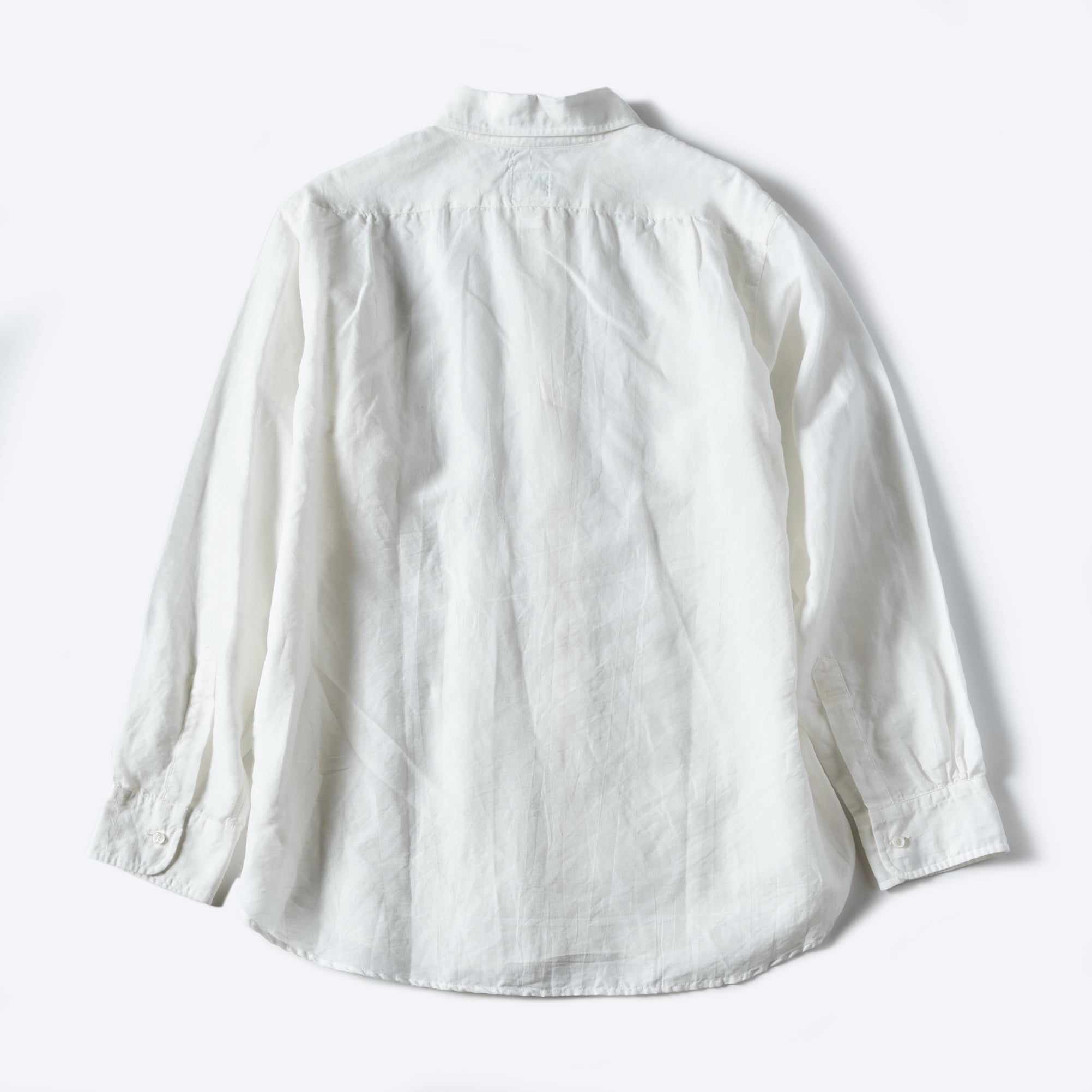 #1283-CL1 POST BD2 : cotton/linen chambray white