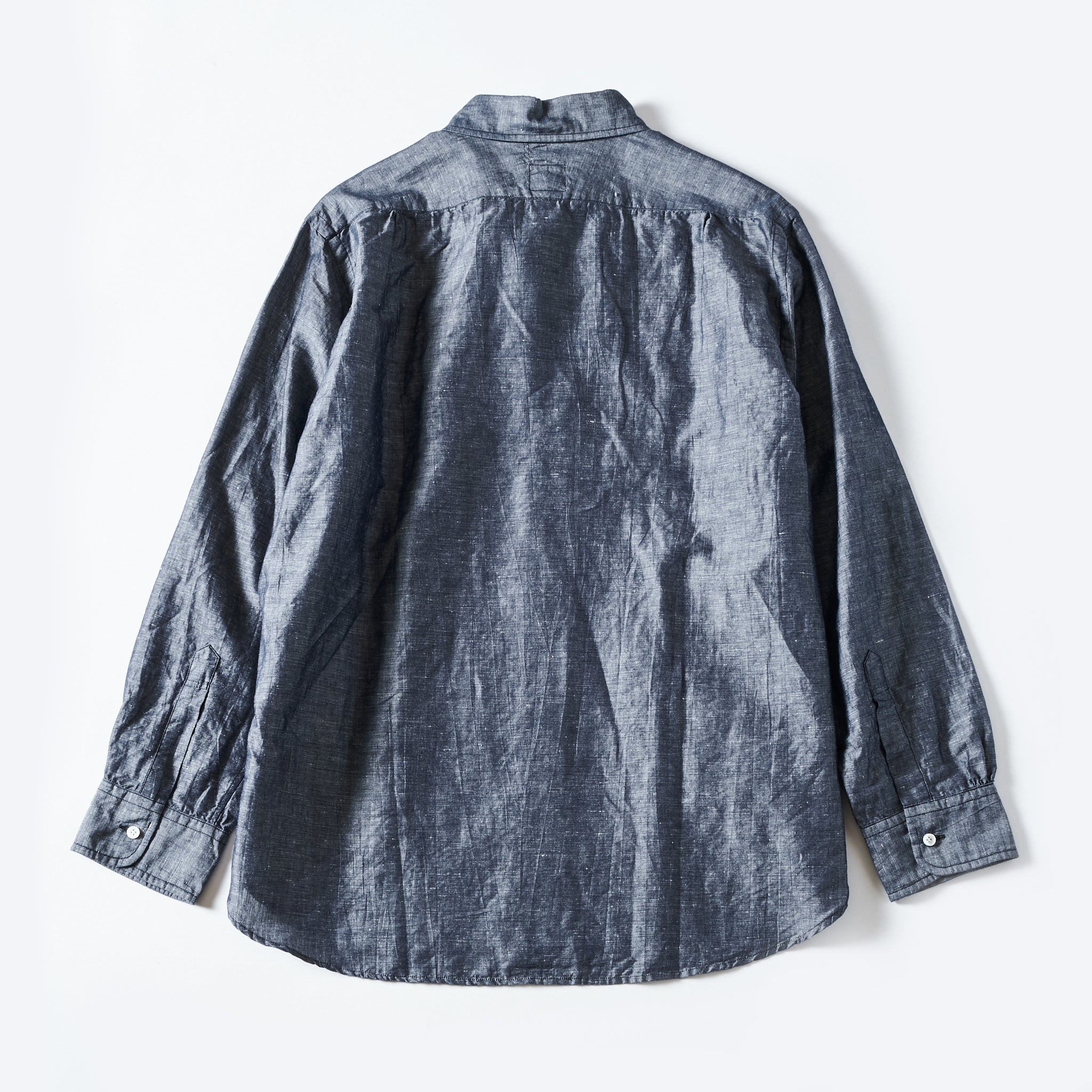#1283-CL2 POST BD2 : cotton/linen chambray indigo