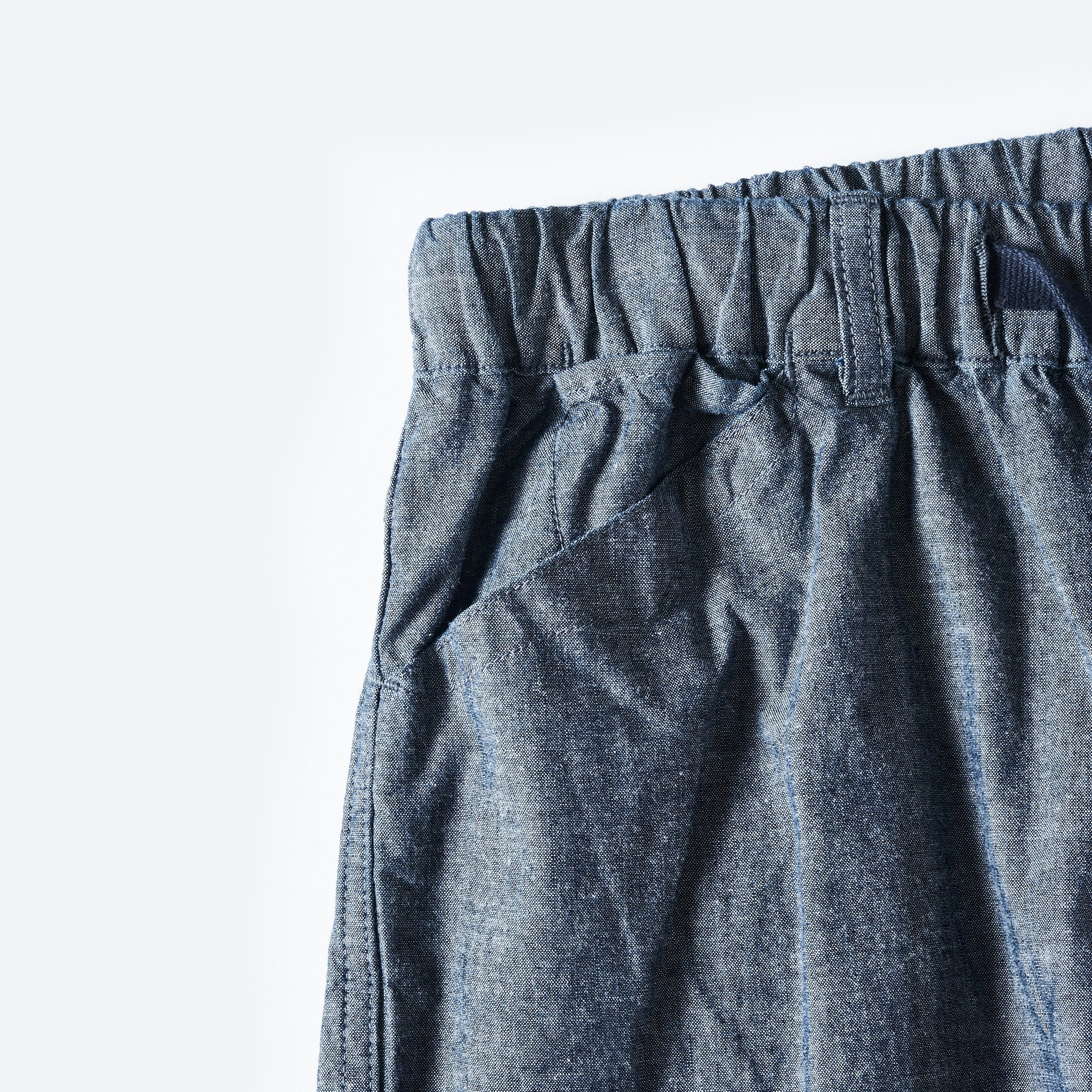 #3318-VSC EZ Travail Pants: vintage sheeting chambray