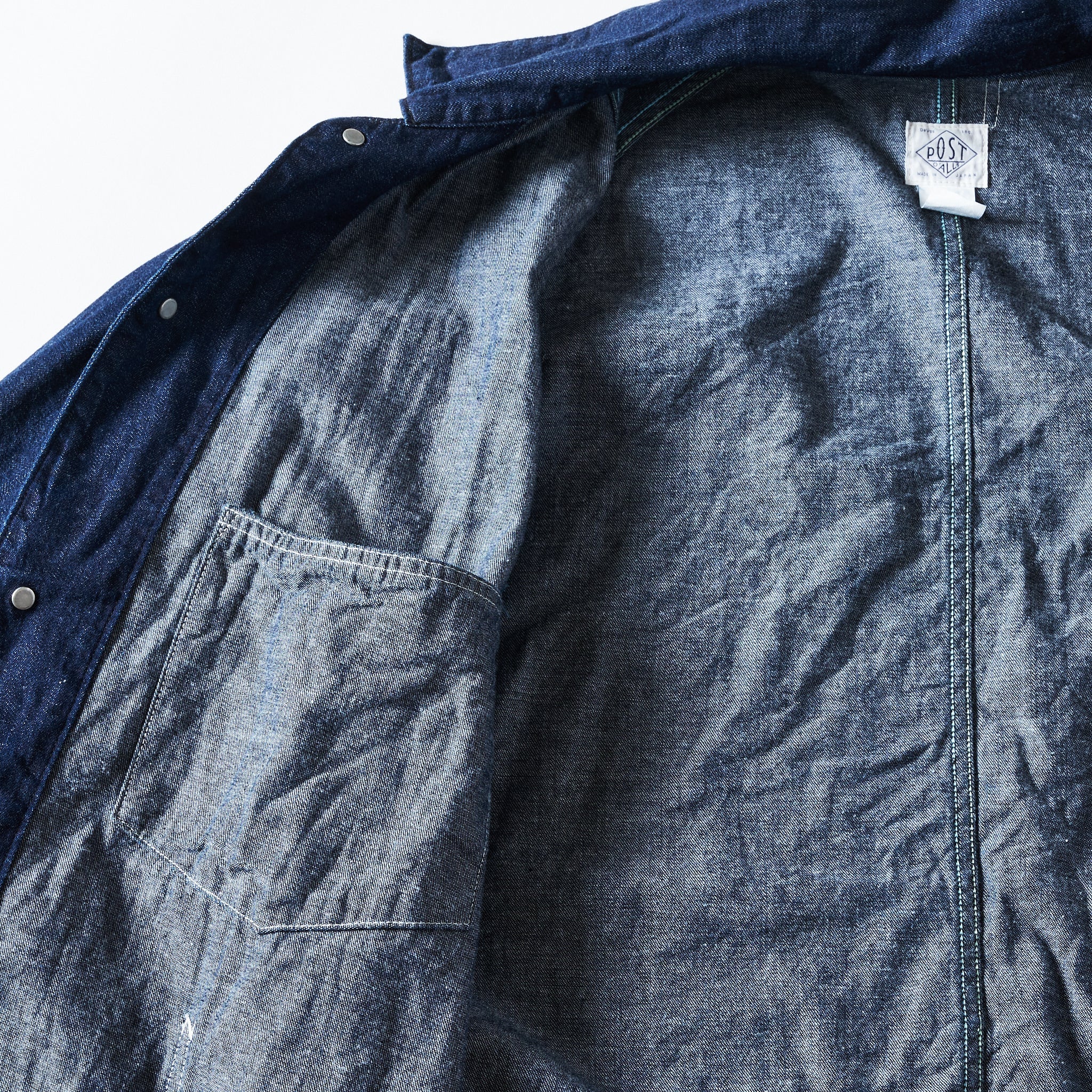 #3123-8DI POST44 : 8oz. denim indigo