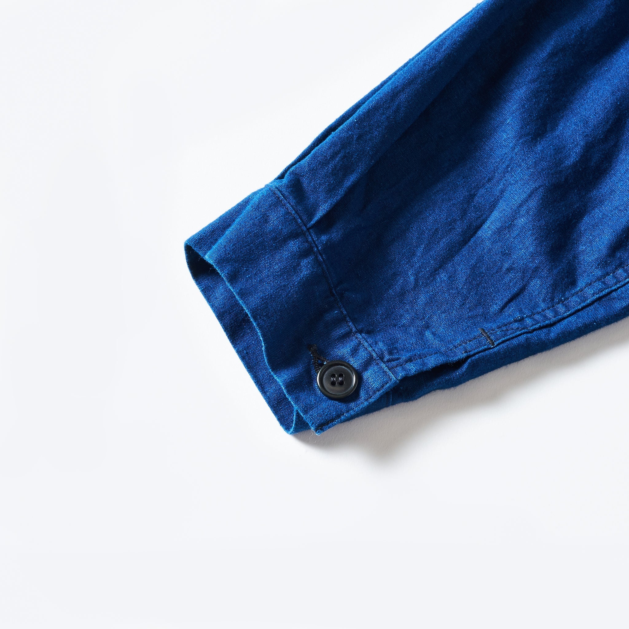 #3119-CLS POS-Travail : cotton/linen sheeting indigo