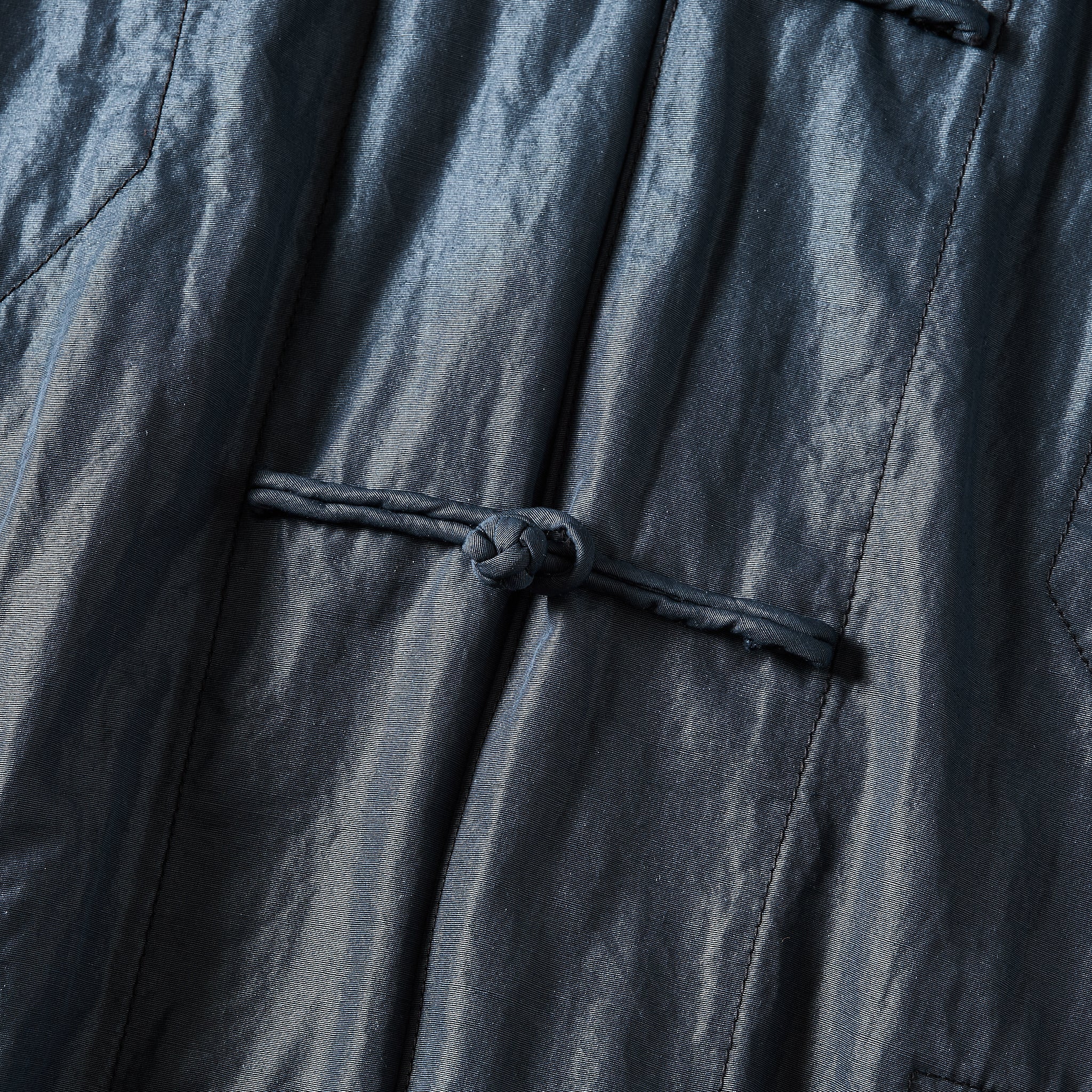 #3117-WTN POST Chinois De Luxe : waxy taffeta navy