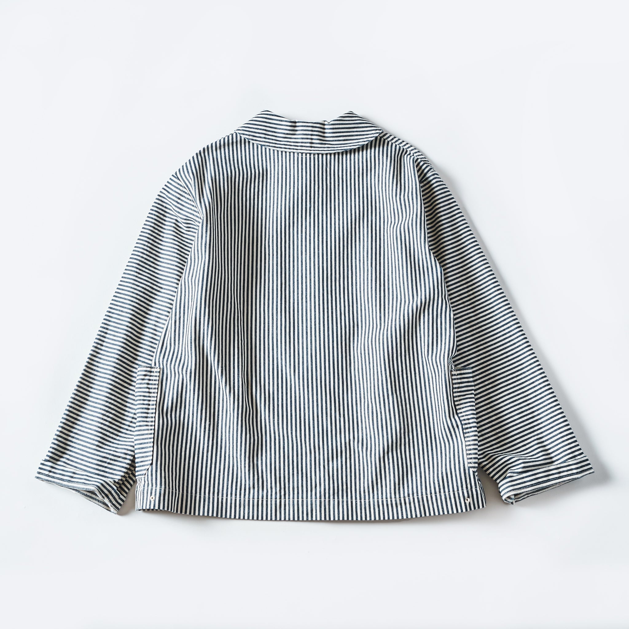 #2114F-03 NAVY BLU-F : express stripe indigo